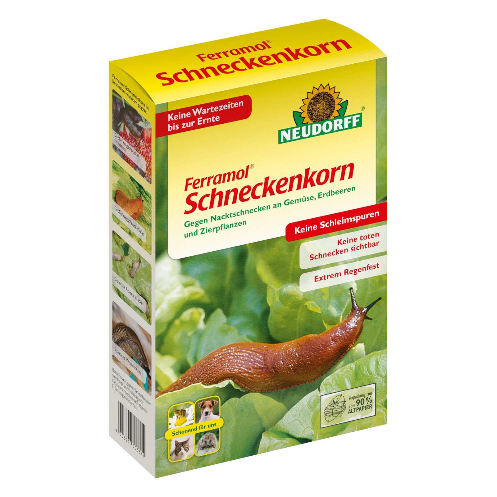 Neudorff Pflanzenstärkungsmittel Ferramol Schneckenkorn 2 kg
