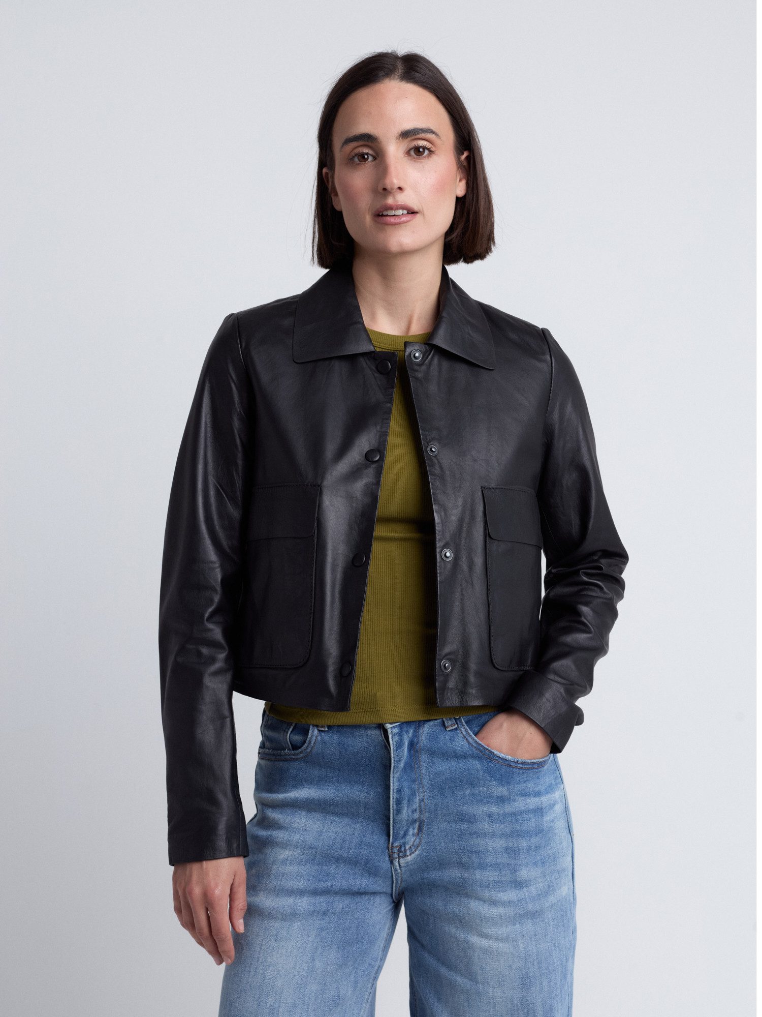 Maze Lederjacke 42024082