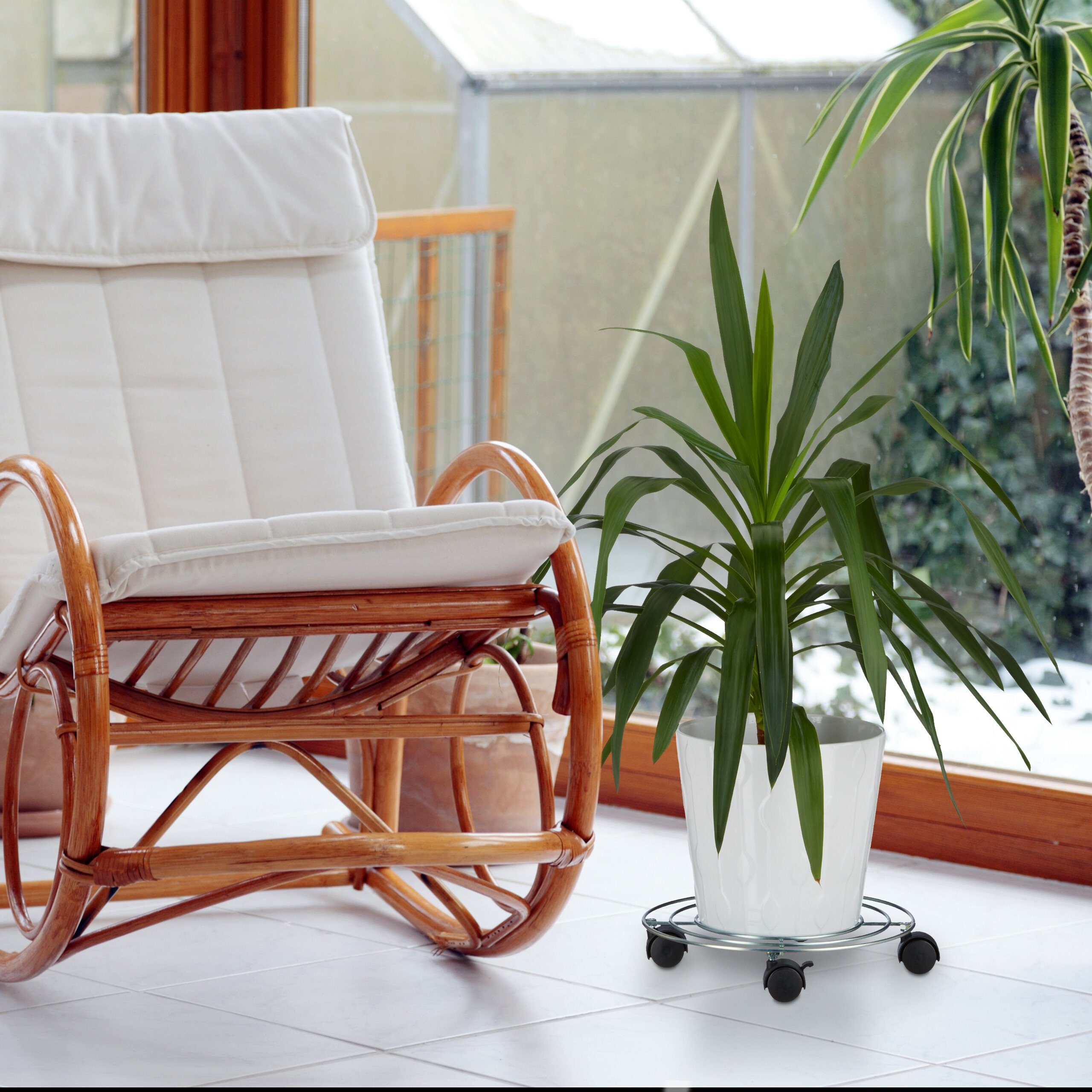 relaxdays Pflanzenroller 4er Set günstig online kaufen
