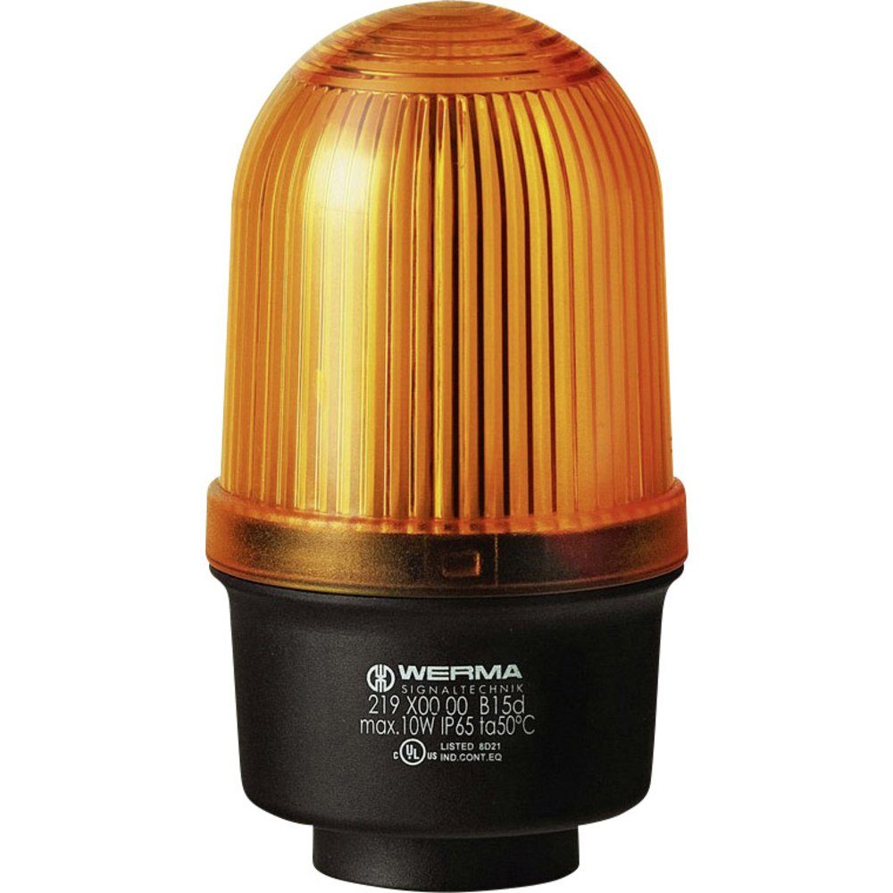 Lichtsensor Werma Signaltechnik Signalleuchte 219.300.00 219.300.00 Gelb Dauerli