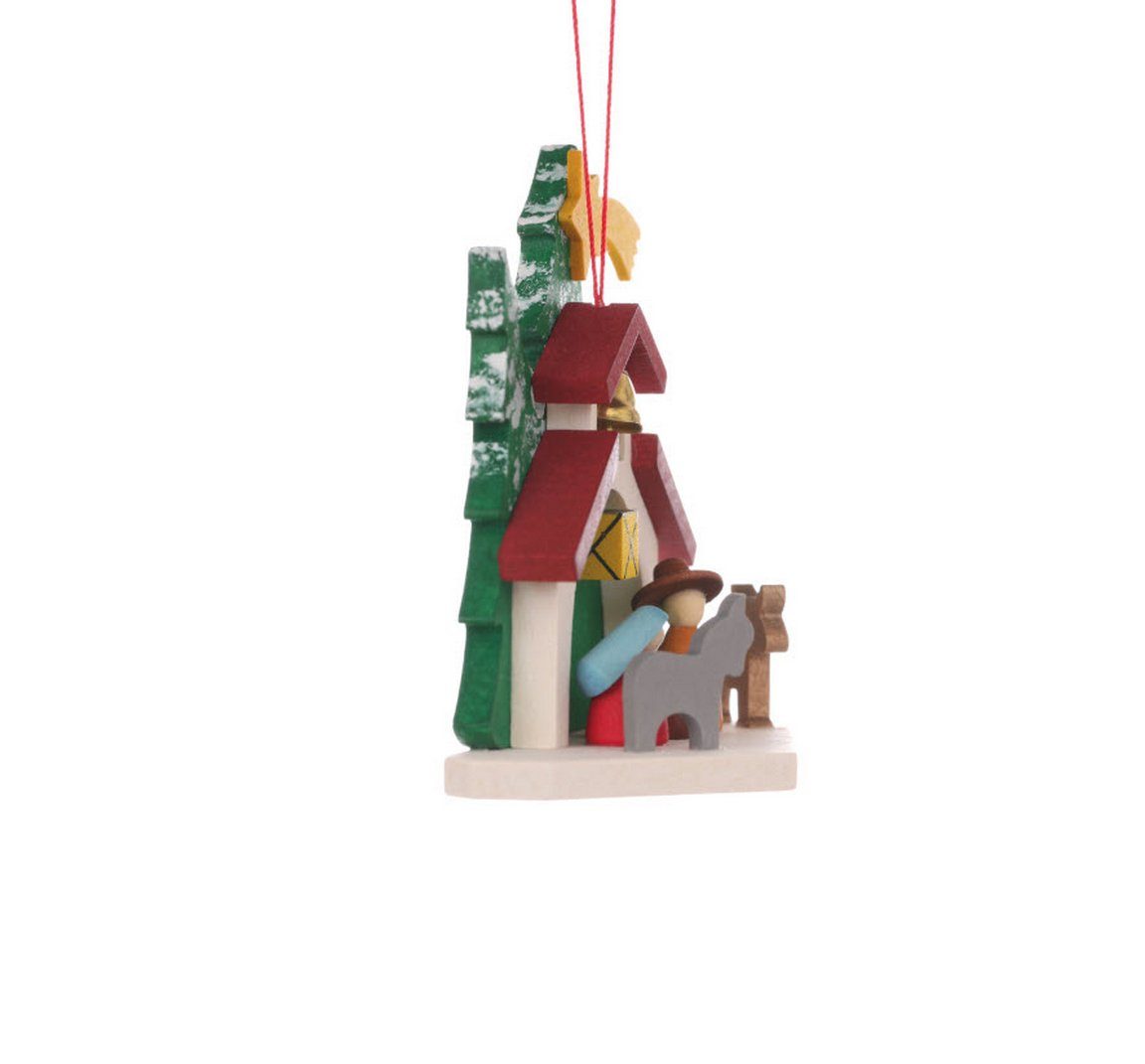 Christian - 2014 Baumschmuck Familie 'Kapelle mit Ulbricht Hl. Dekofigur 8.8cm' Ulbricht