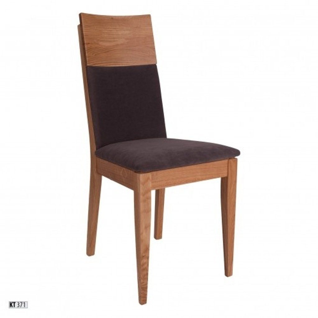 JVmoebel Stuhl, Esszimmerstuhl Esszimmerstuhl handgefertigten 1-Sitzer Holz Sessel Braun Luxus