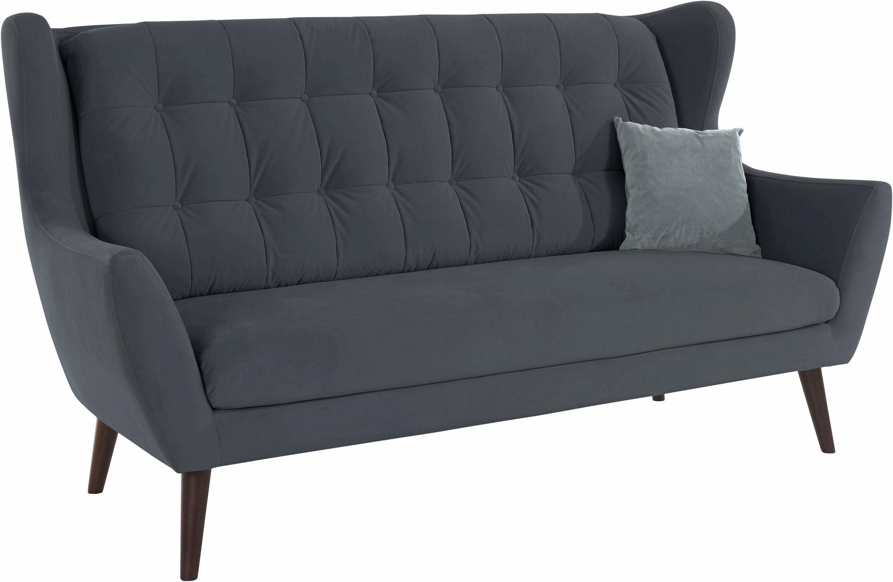 Home affaire 3-Sitzer Hemmink, mit Knopfheftung