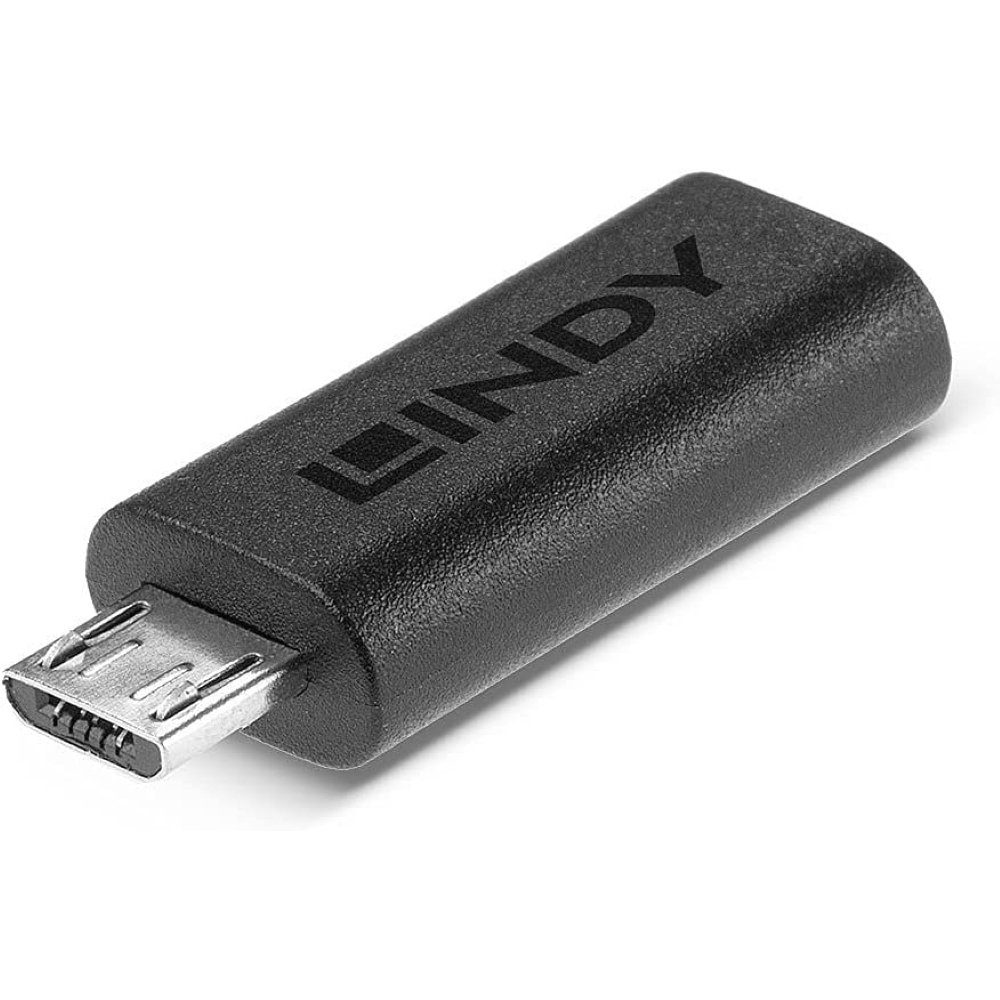 Lindy 41903 - Micro-USB Adapter - schwarz Smartphone-Adapter