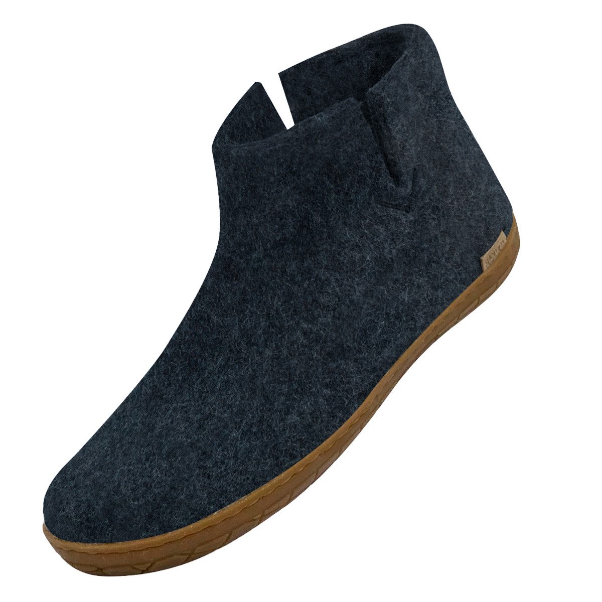 glerups dk Naturkautschuksohle Hausschuh (1-tlg) Boots - Natürliches Material, Schützt vor Geruch, Bequem und weich