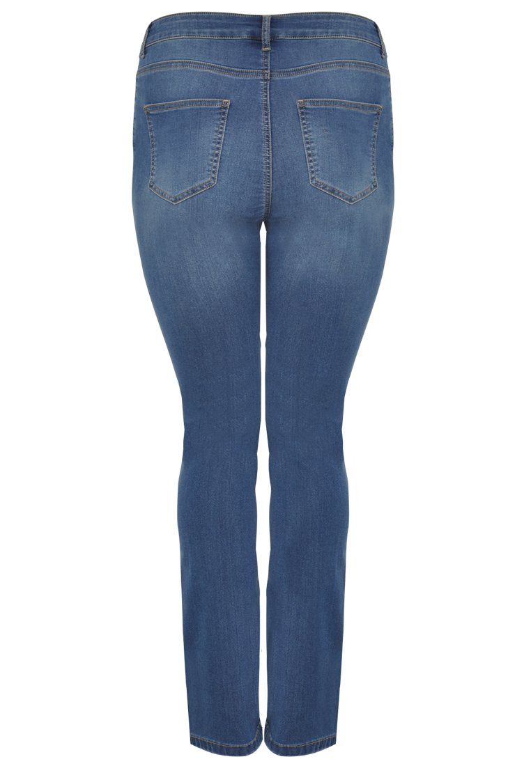 YOEK High-waist-Jeans Damen Jeans Große Größen
