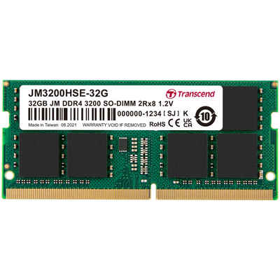 Transcend SO-DIMM 32 GB DDR4-3200 Arbeitsspeicher