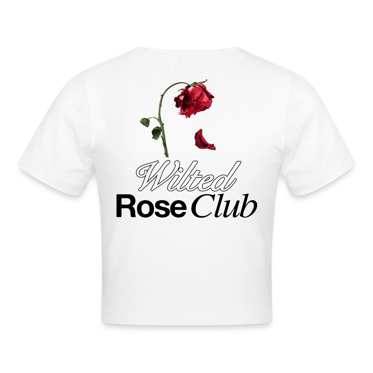 Spreadshirt T-Shirt Vintage Love Streetwear Rose Design Crop Top (1-tlg) günstig online kaufen