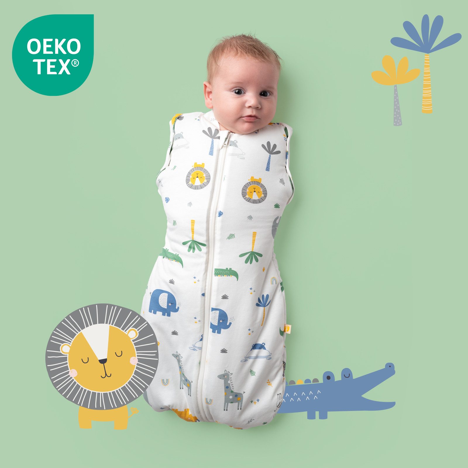Schlummersack Kinderschlafsack Babyschlafsack,Pucksack, Swaddle 1.0 Tog günstig online kaufen