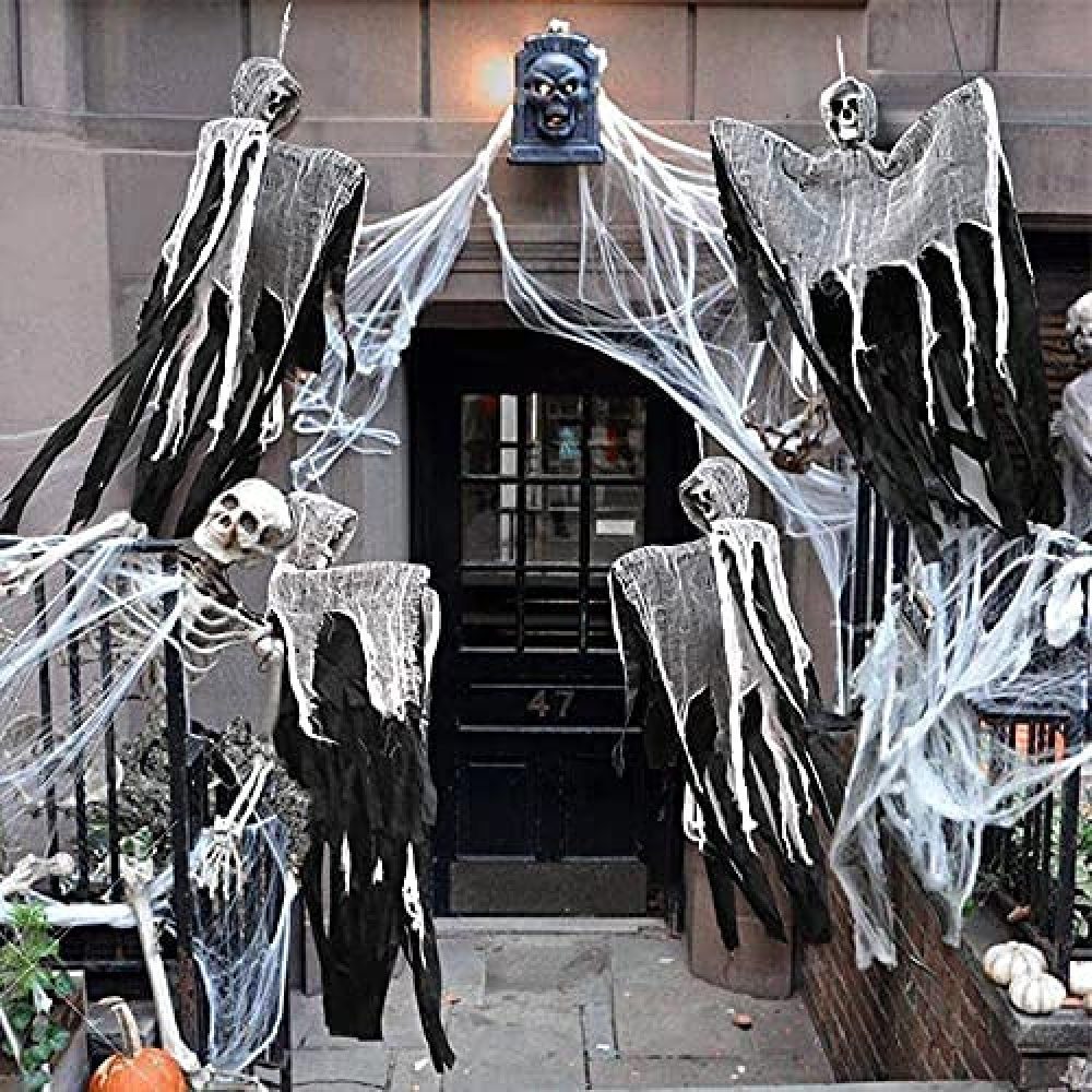 GelldG Geist Requisite House Hängend Dekoobjekt Skeleton Gruselig Halloween Haunted