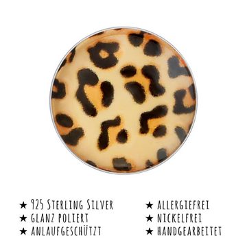 Monkimau Paar Ohrstecker Leopard Ohrringe aus 925 Silber (Packung)