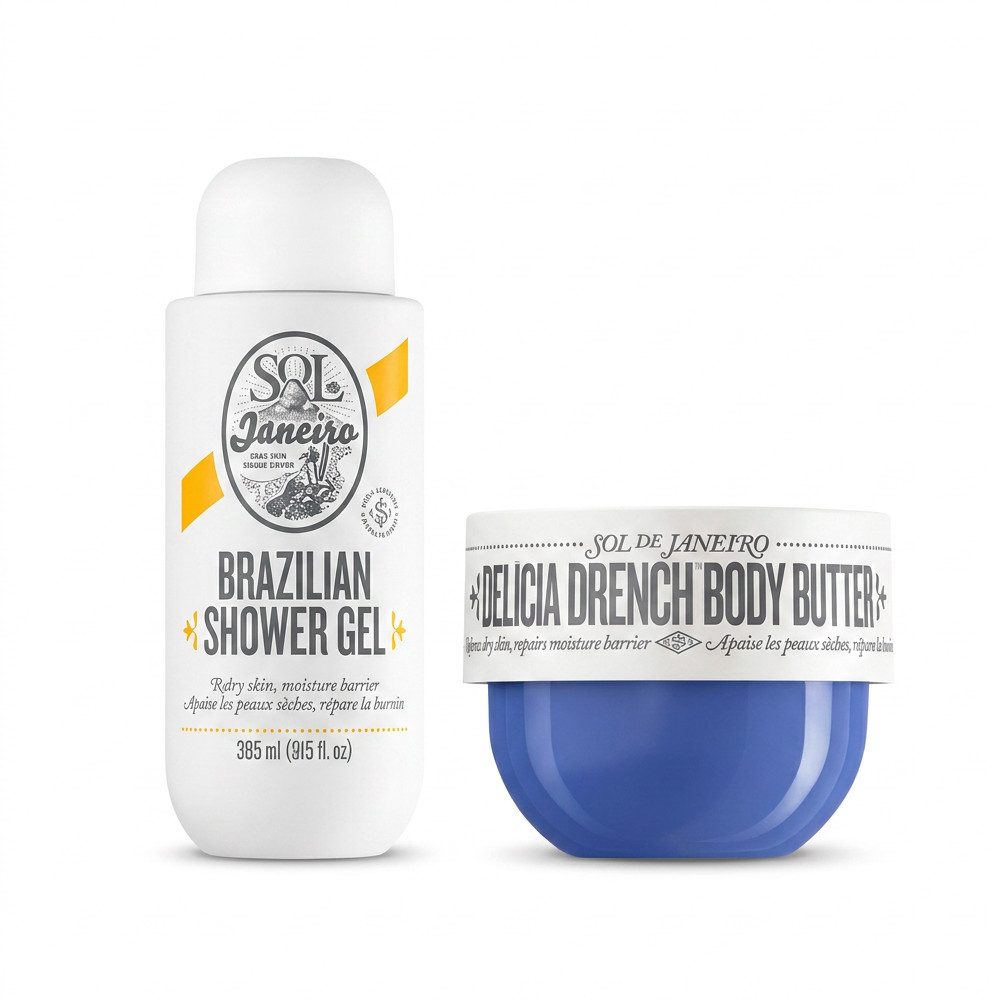 Sol de Janeiro Duschgel Sol de Janeiro Dusch & Pflege Duo, Duschgel und Body Butter für gepflegte Haut