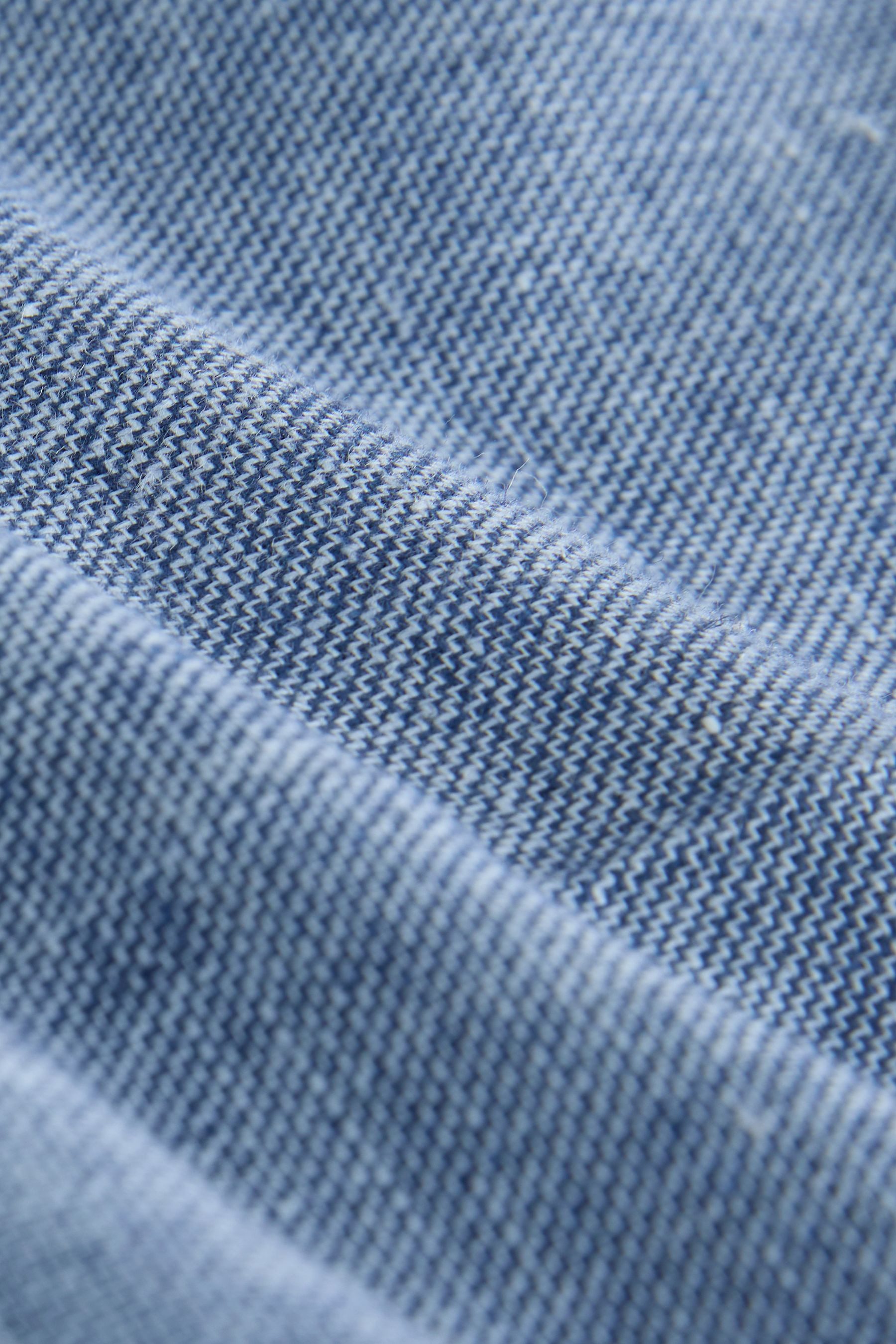Next Anzughose Strukturierte Tailored Fit Anzughose aus Leinenmix (1-tlg)