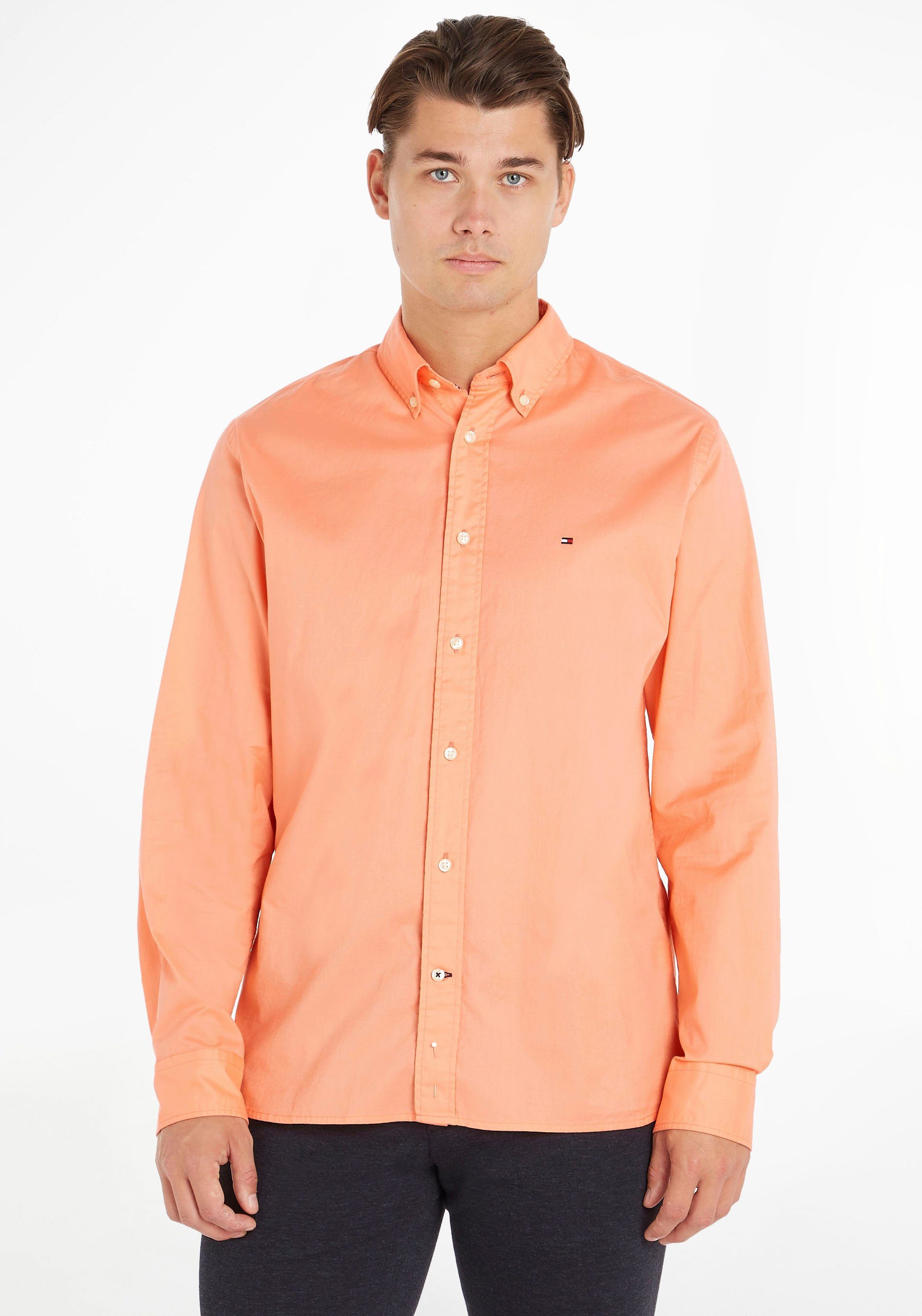 Tommy Hilfiger Langarmhemd FLEX POPLIN RF günstig online kaufen