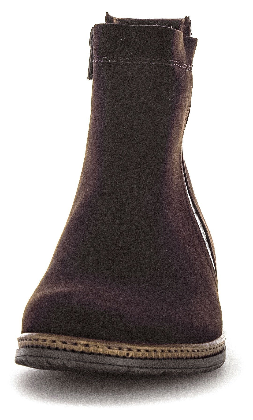 Best Braun Stiefelette mit (chocolate/mocca) Fitting-Ausstattung Gabor