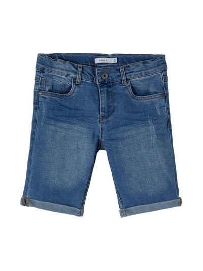 Name It Jeansshorts Name It Jungen Jeans kurz mit praktischen Taschen