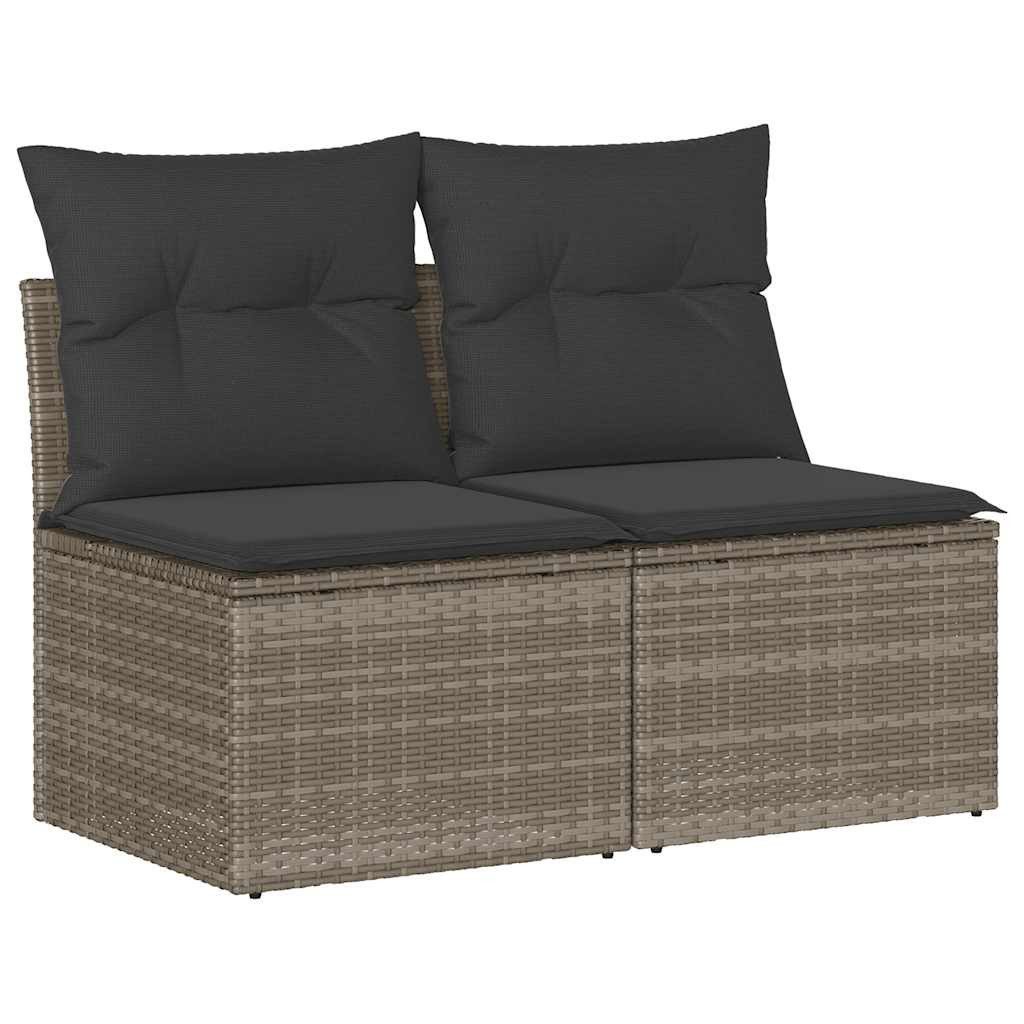 vidaXL Gartenlounge-Set 2-tlg. Garten-Sofagarnitur mit Kissen günstig online kaufen