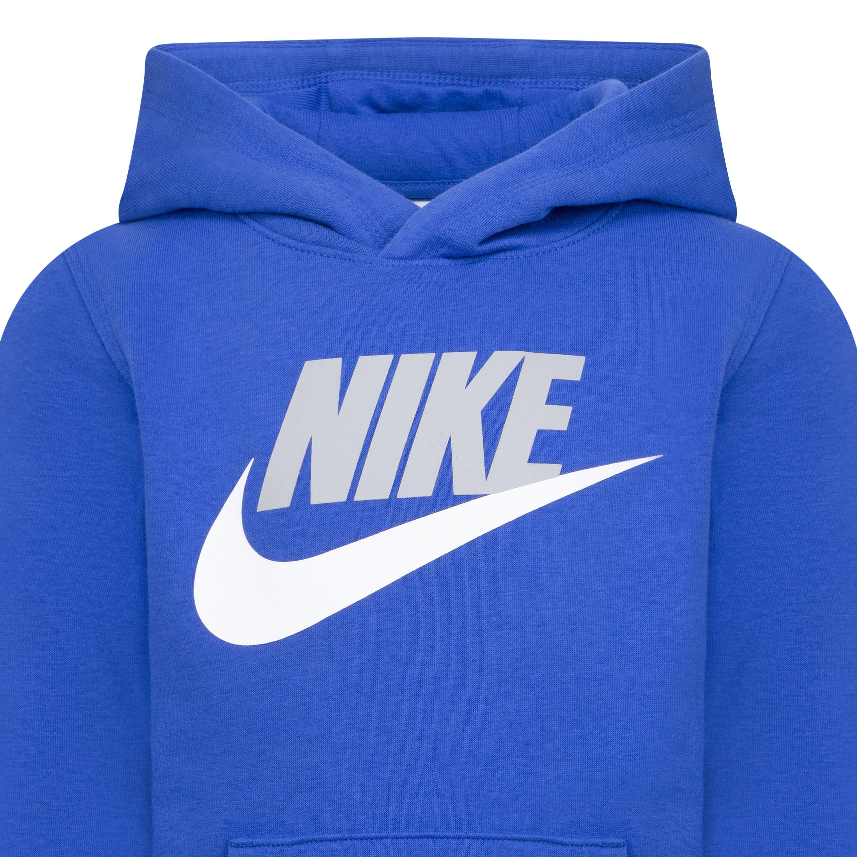 Nike Sportswear CLUB HBR blau Kinder - PO Kapuzensweatshirt für