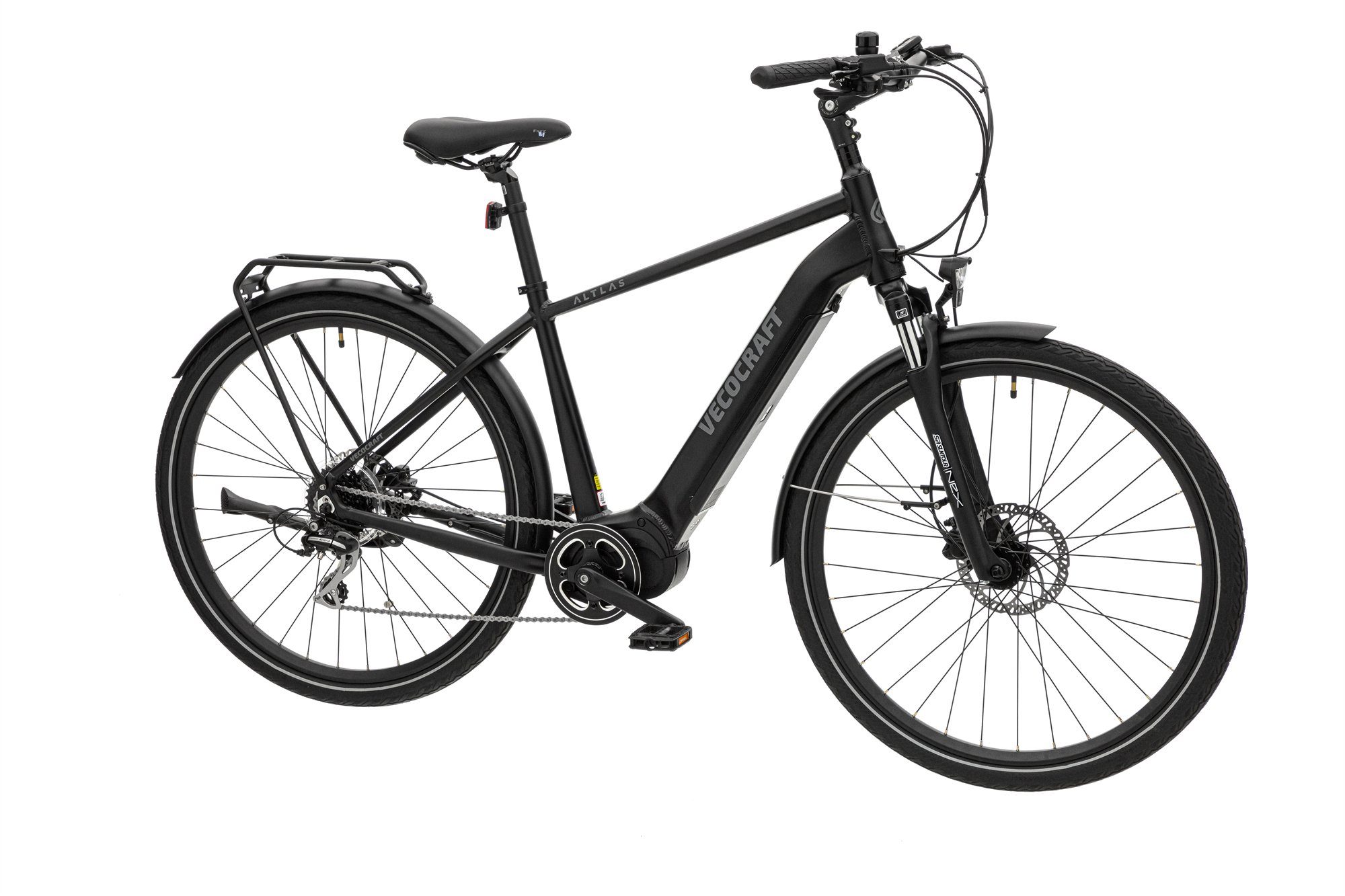 VECOCRAFT E-Bike Cityrad Atlas 28inch, 8 Gang SHIMANO, Kettenschaltung, Mittelmotor