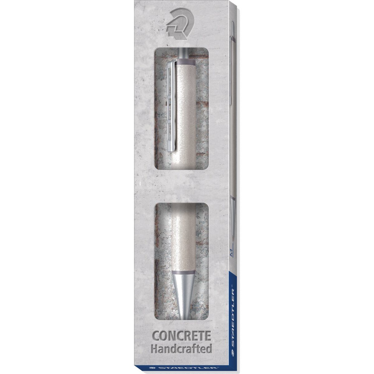STAEDTLER Kugelschreiber Kugelschreiber Concrete 2.0 aus Beton M