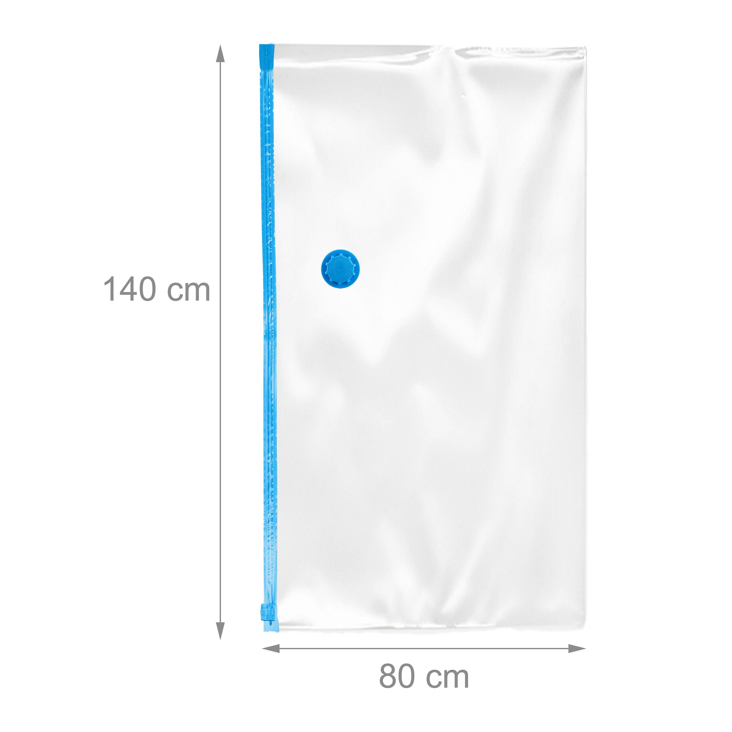 relaxdays Unterbettkommode Vakuum im 2er Set