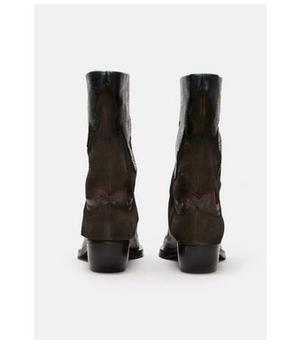 Felmini Stiefelette Leder Cowboy Stiefelette