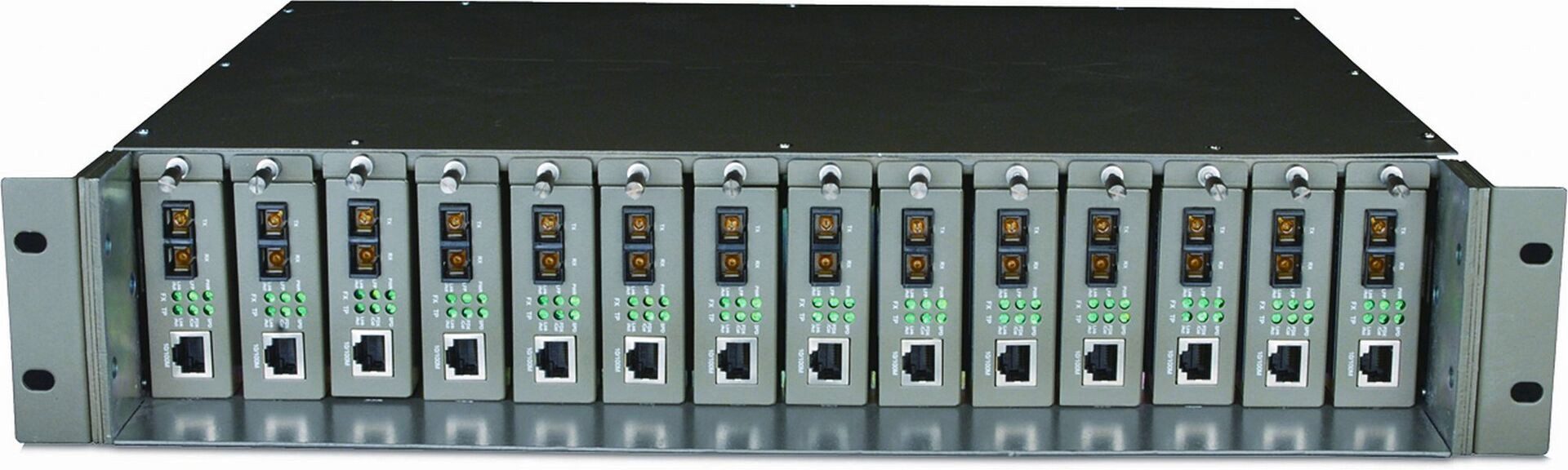 tp-link Halterung TL-MC1400 14-Slot Rackmountgehäuse für Medienkonverter