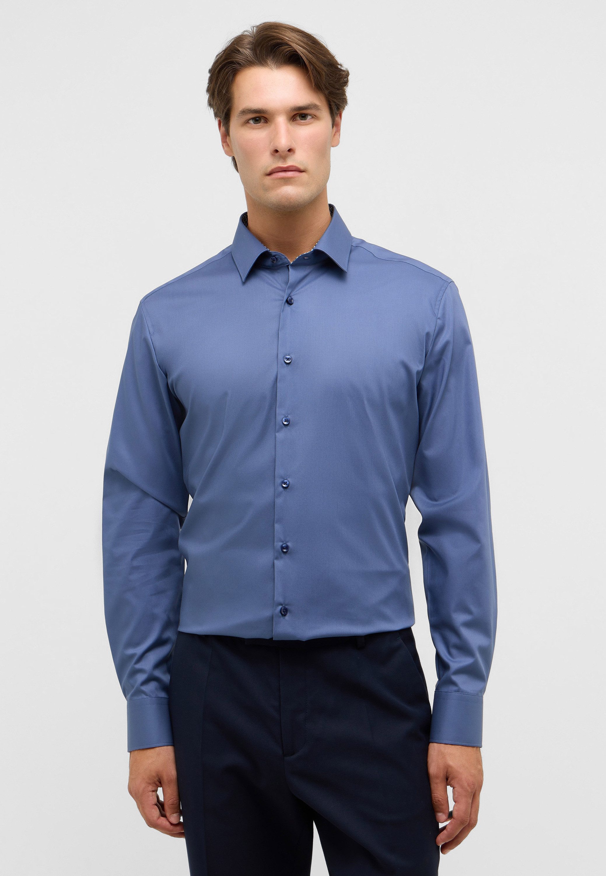 Eterna Langarmhemd SLIM FIT NON IRON günstig online kaufen