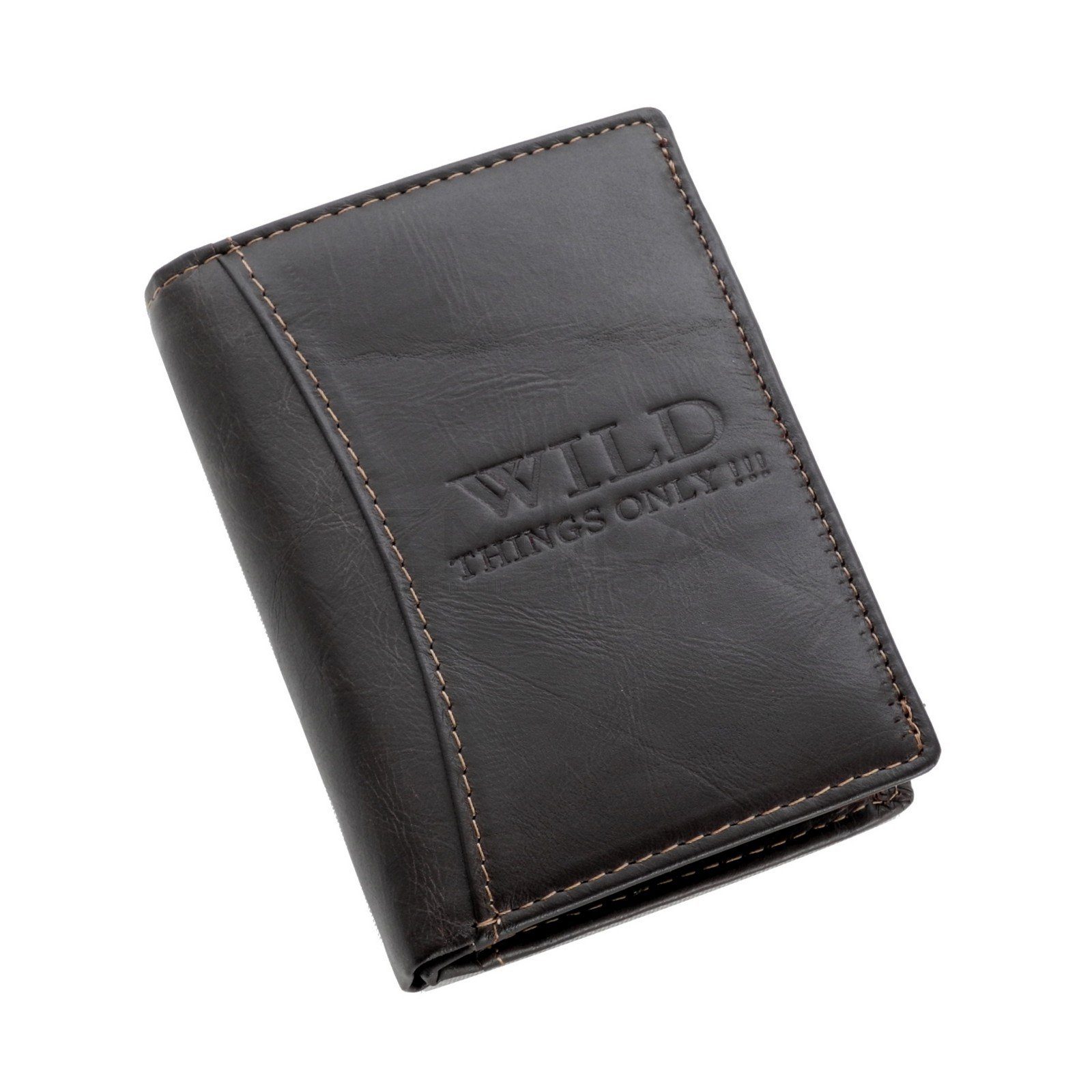 Wild Things Herren Portemonnaie Geldbörse Geldbörse Braun Things - Only Petrol !!! Wild Only Geldbeutel Leder