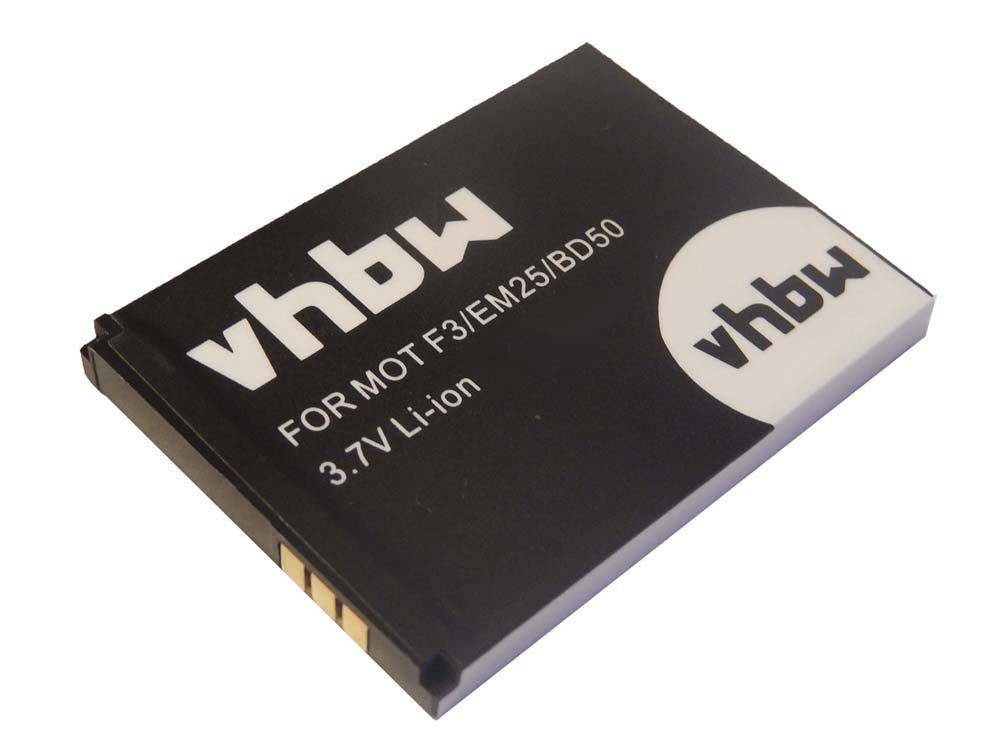 vhbw kompatibel mAh V) Motorola Akku 750 F3C EM25, Li-Ion (3,7 mit EM325