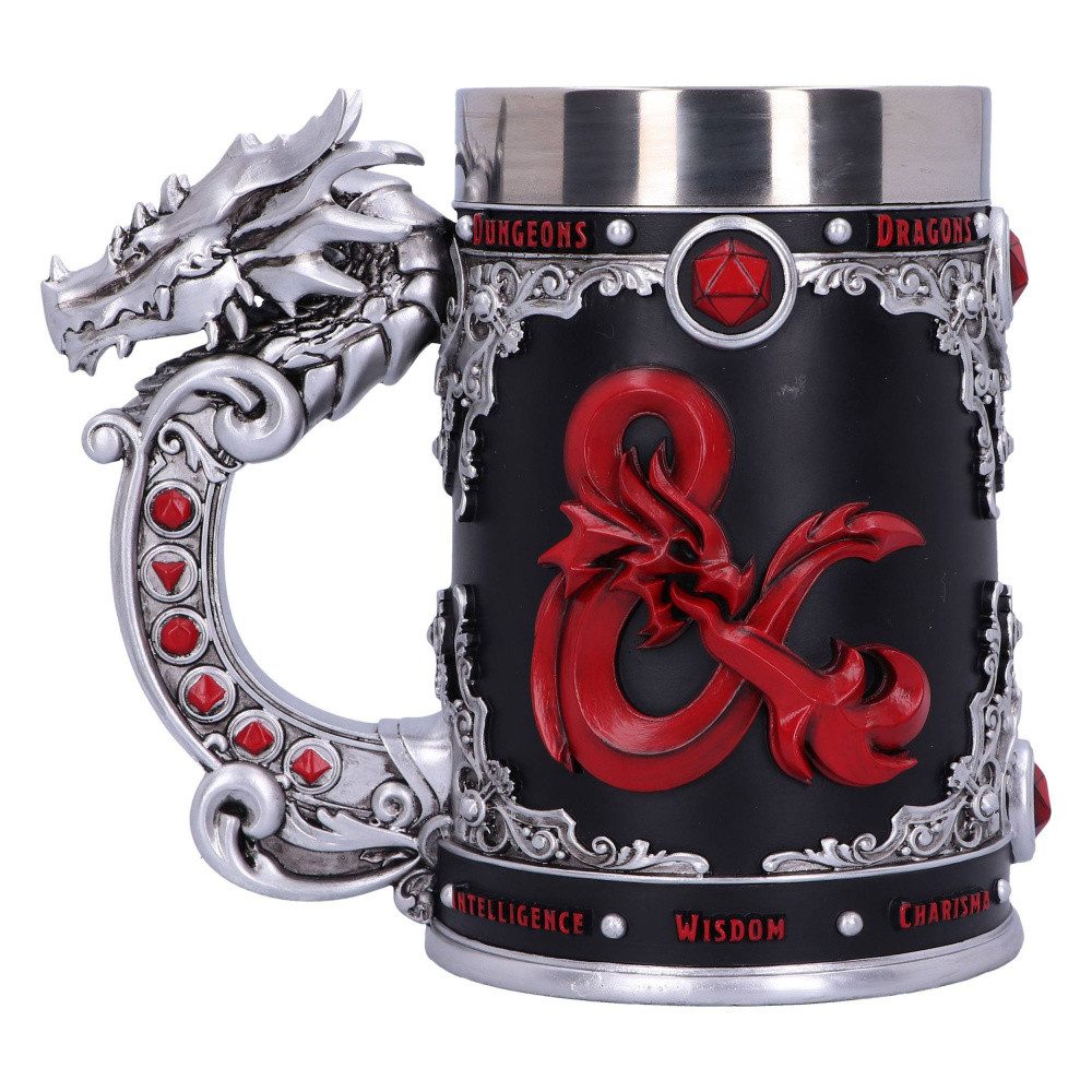 Nemesis Now Bierkrug Dungeons & Dragons Krug Logo