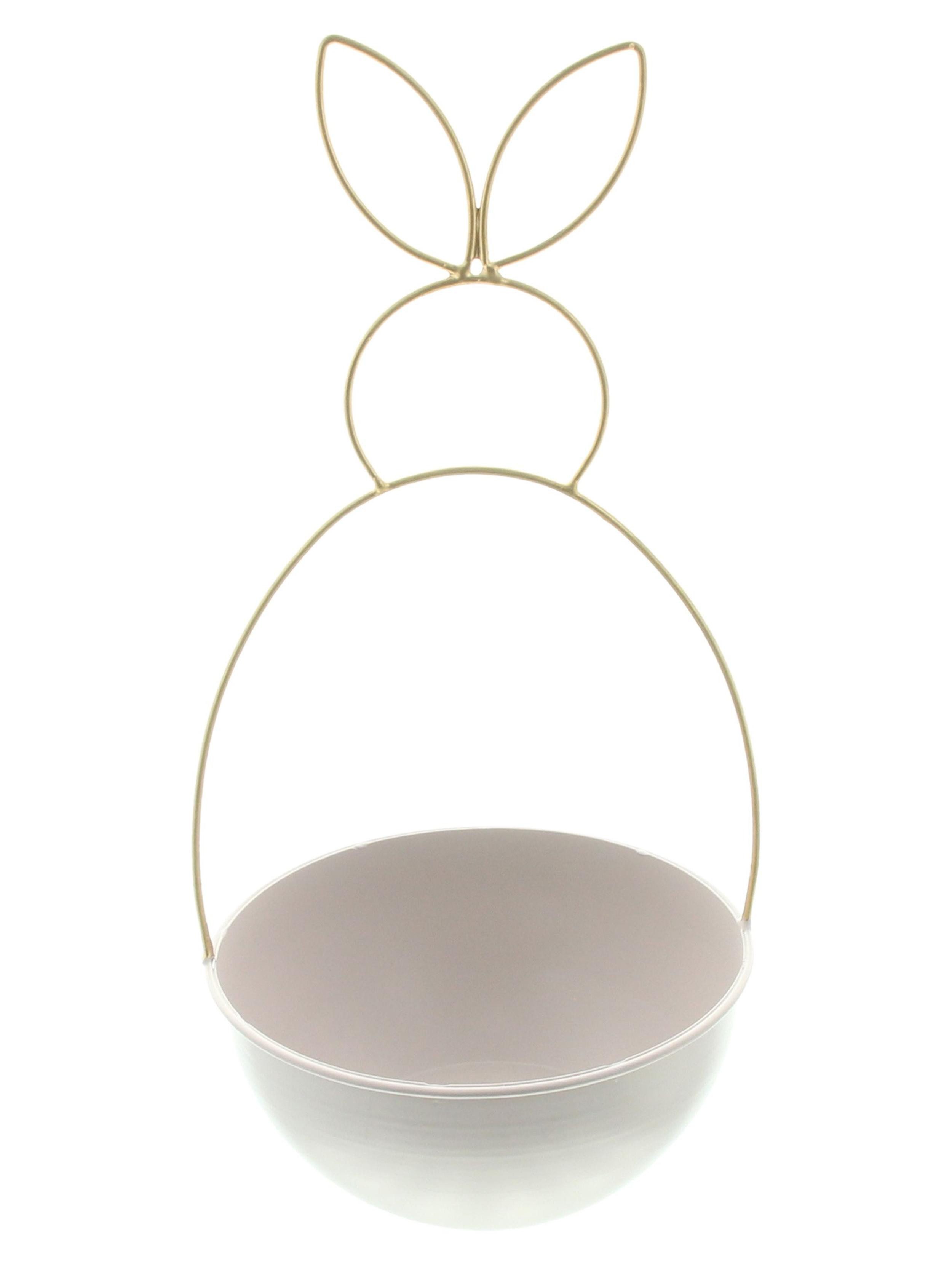 Osterhase Schale "Gold-Hase"