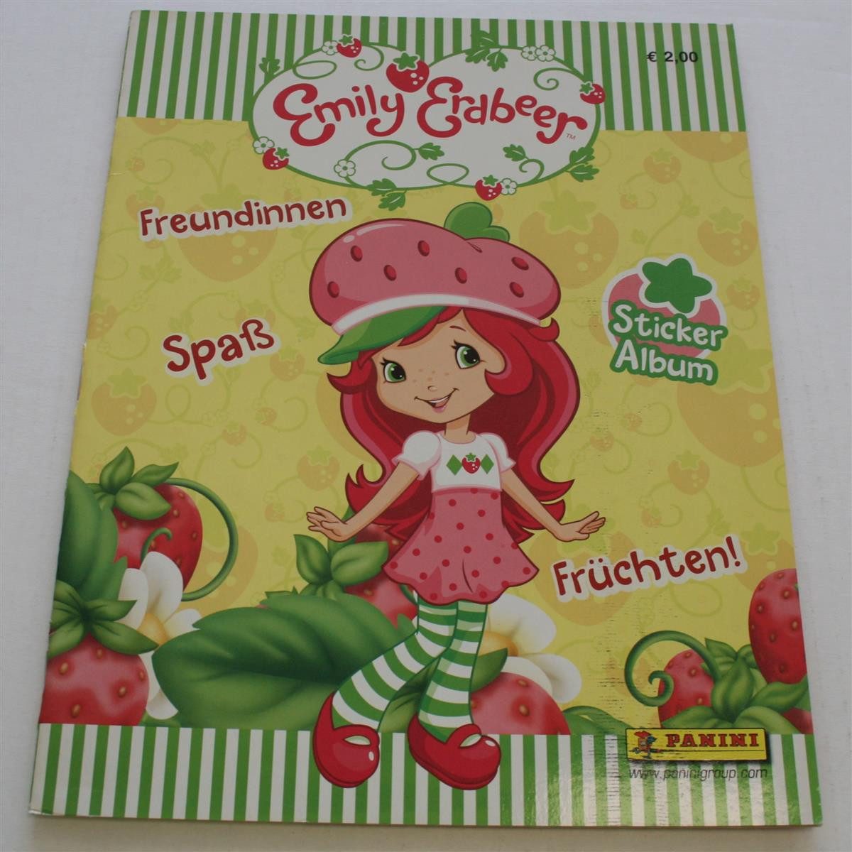 Panini Bücher-Adventskalender Emily Erdbeer, Freundinnen Spaß Früchten - Sammelsticker - Album