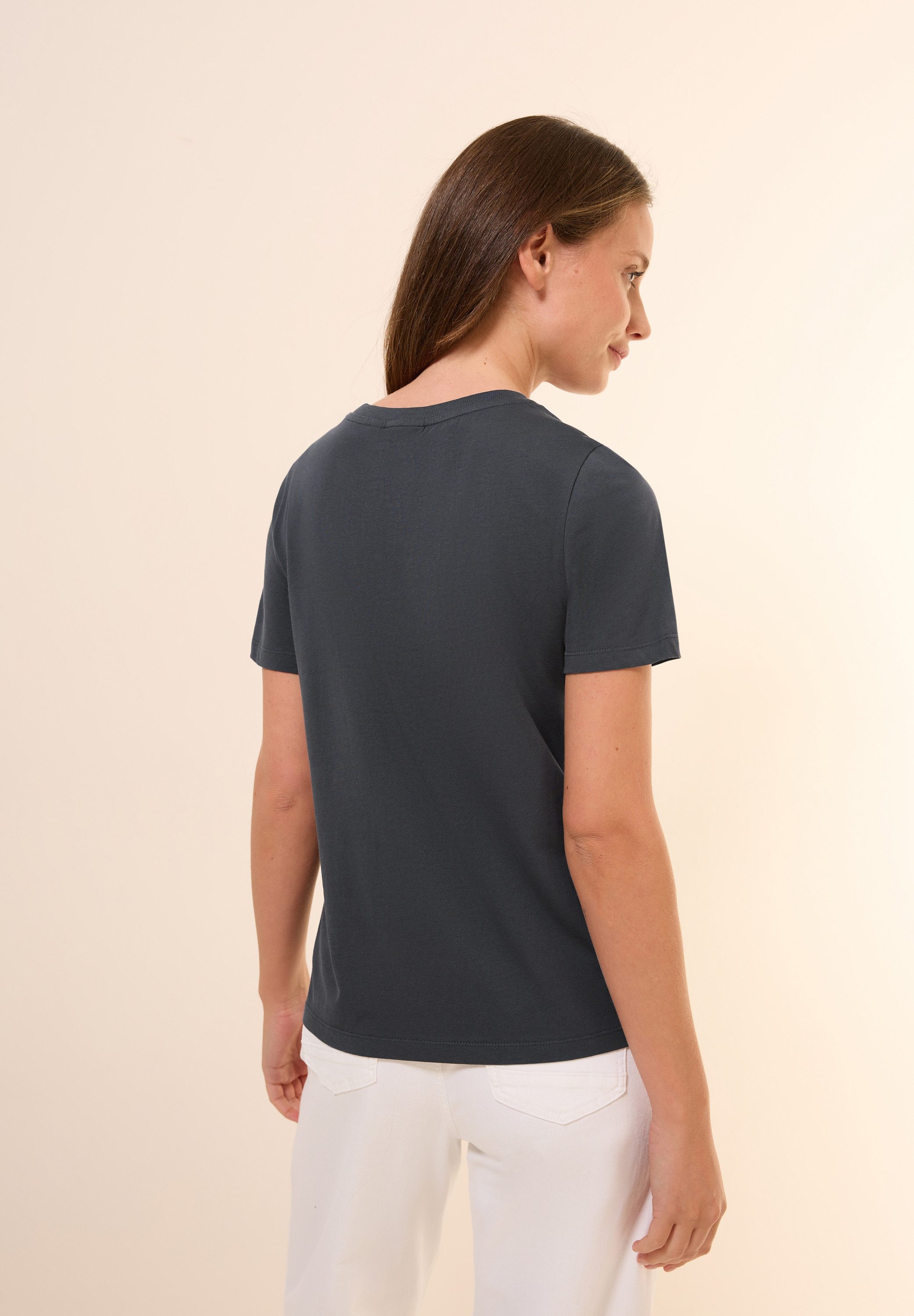 CECIL T-Shirt mit Folienprint günstig online kaufen