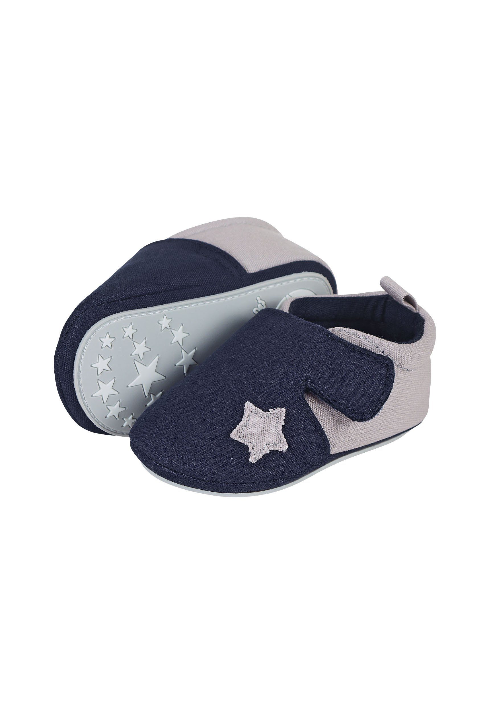 Sterntaler® Krabbelschuhe Krabbelschuh (1-tlg) Krabbelschuhe Baby mit Klettverschluss und Anti-Rutsch-Sohle – Bild 5 von 5