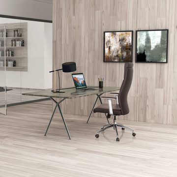 hjh OFFICE Drehstuhl Luxus Chefsessel MONZA 20 Leder mit Armlehnen (1 St), Bürostuhl ergonomisch