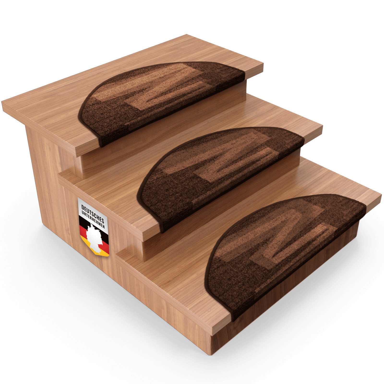 Karat Stufenmatte Hastings, Treppenschutz, Halbrund, Höhe: 8.5 mm, aus Poly günstig online kaufen