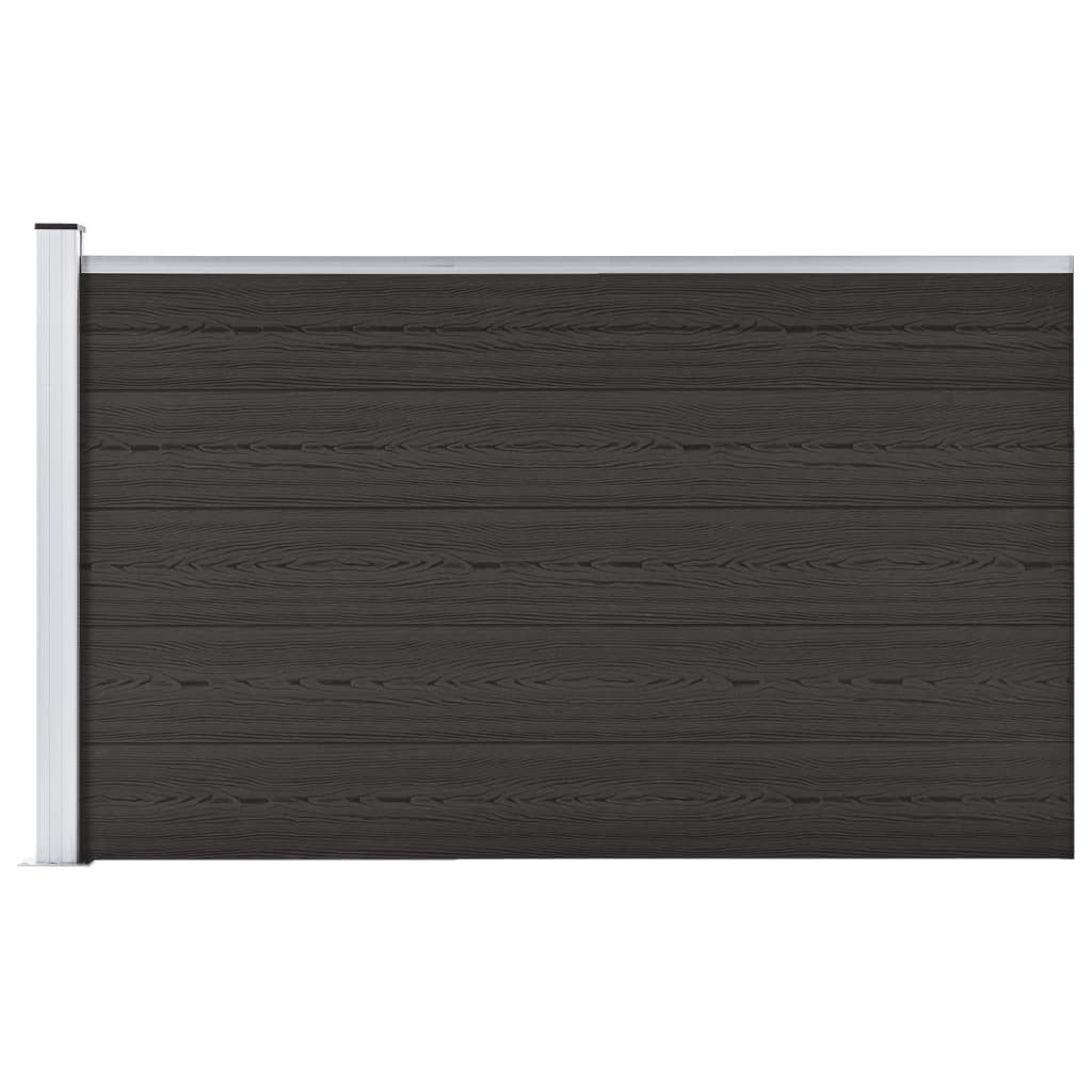 vidaXL Gartenzaun, Zaunelement WPC 175x105 cm günstig online kaufen