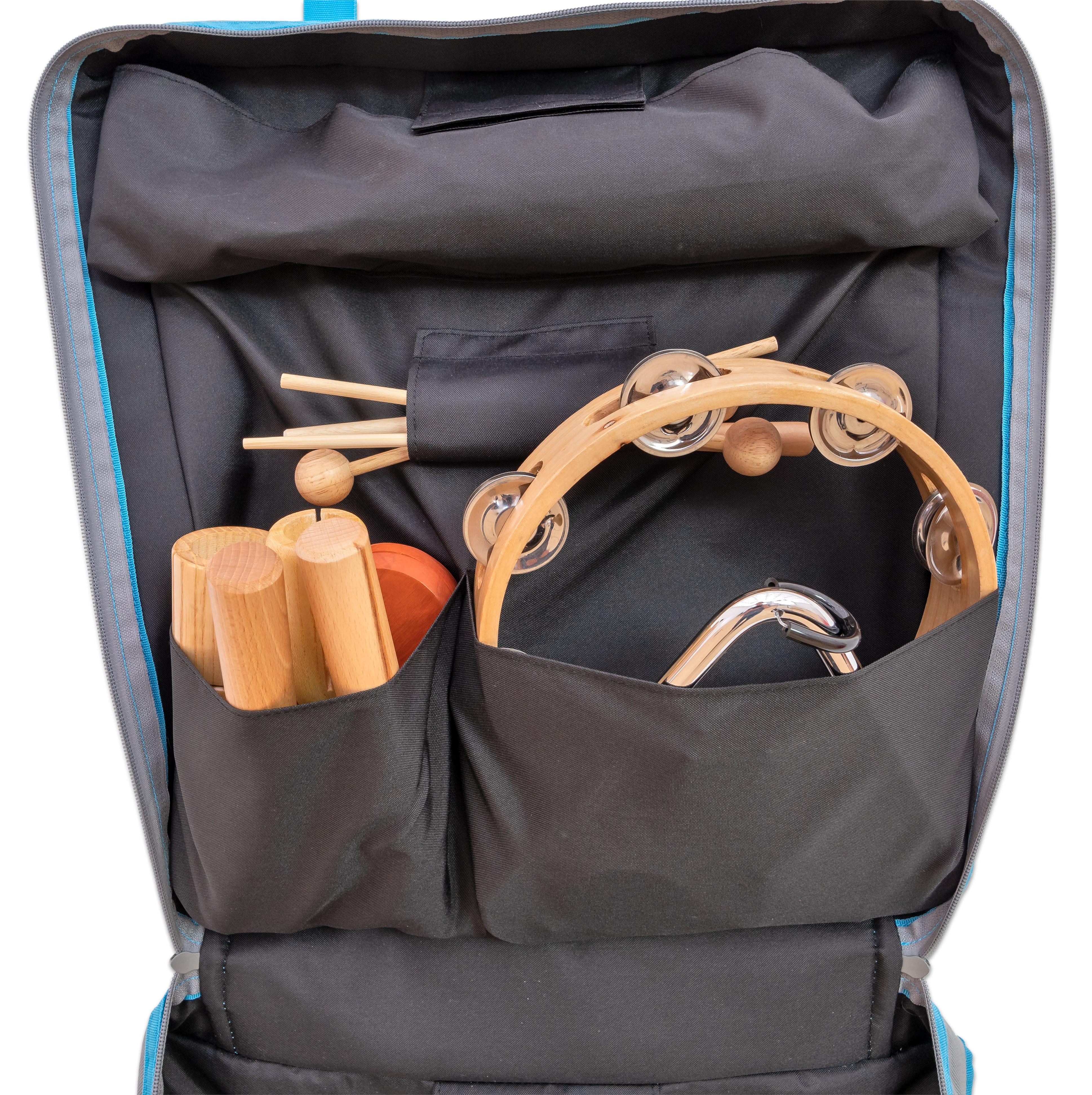 Betzold Spielzeug-Musikinstrument Rhythmik-Tasche mit 19 Instrumenten