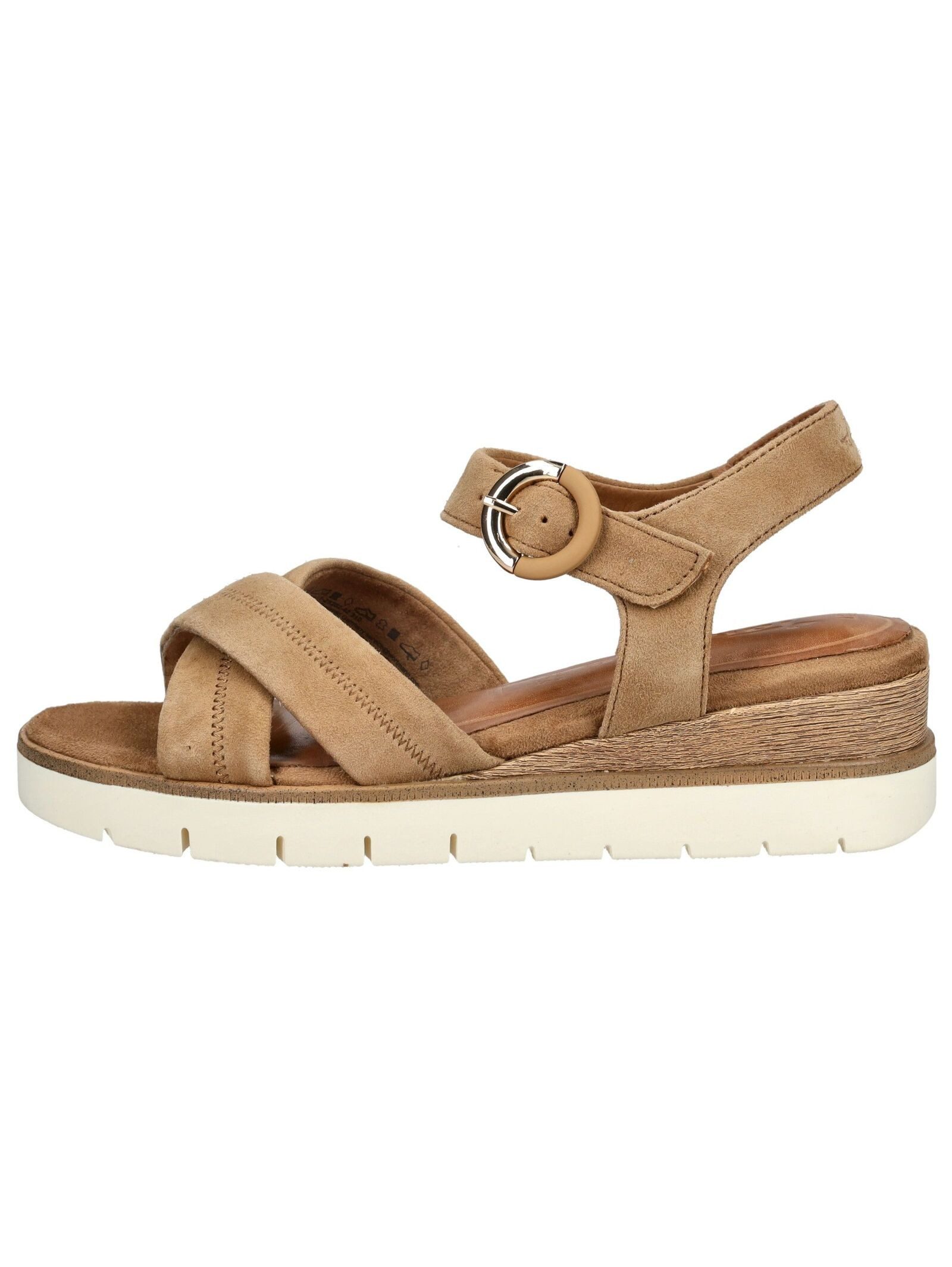 Tamaris Tamaris Sandalen Veloursleder Riemchensandale günstig online kaufen