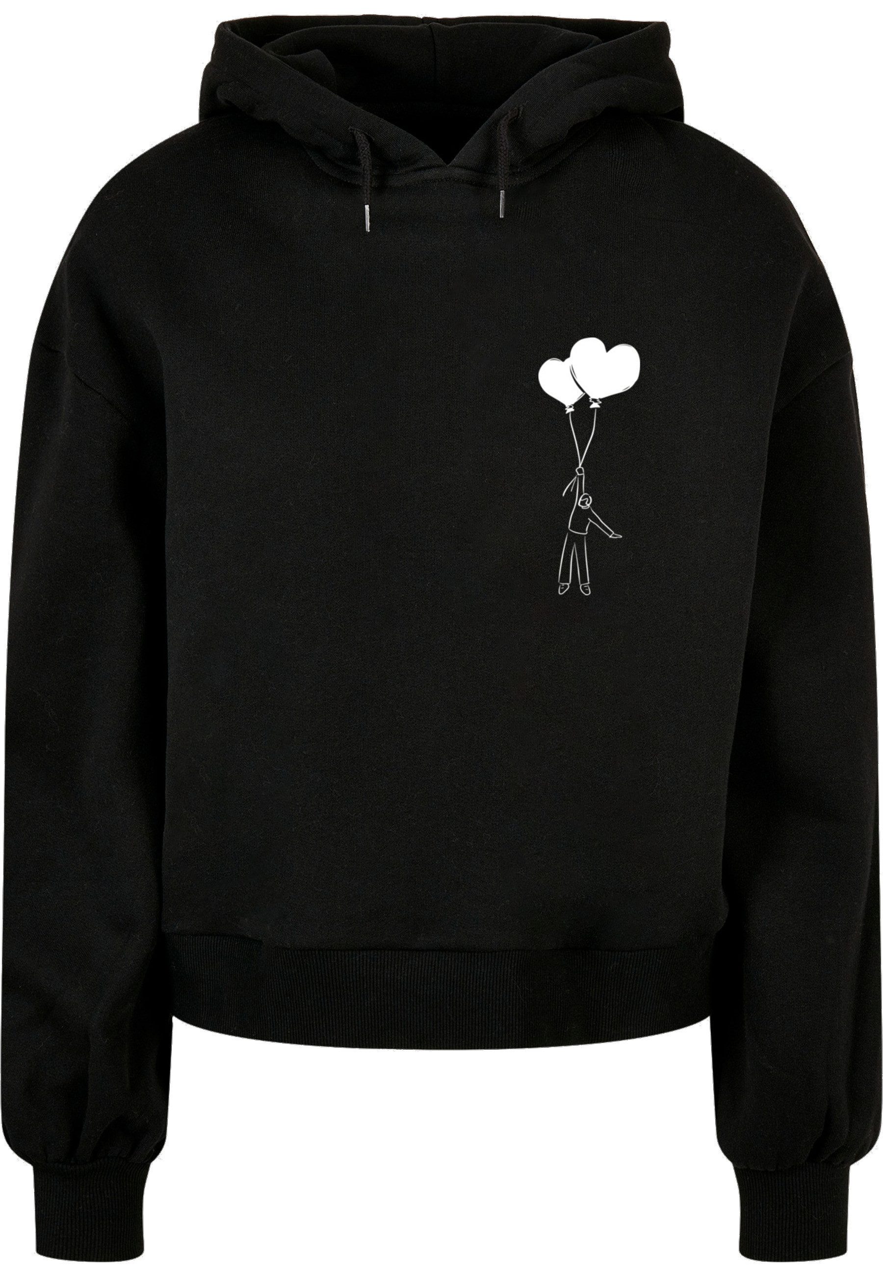 Kapuzenpullover Merchcode Ladies Love In The Air Organic Oversized Hoody