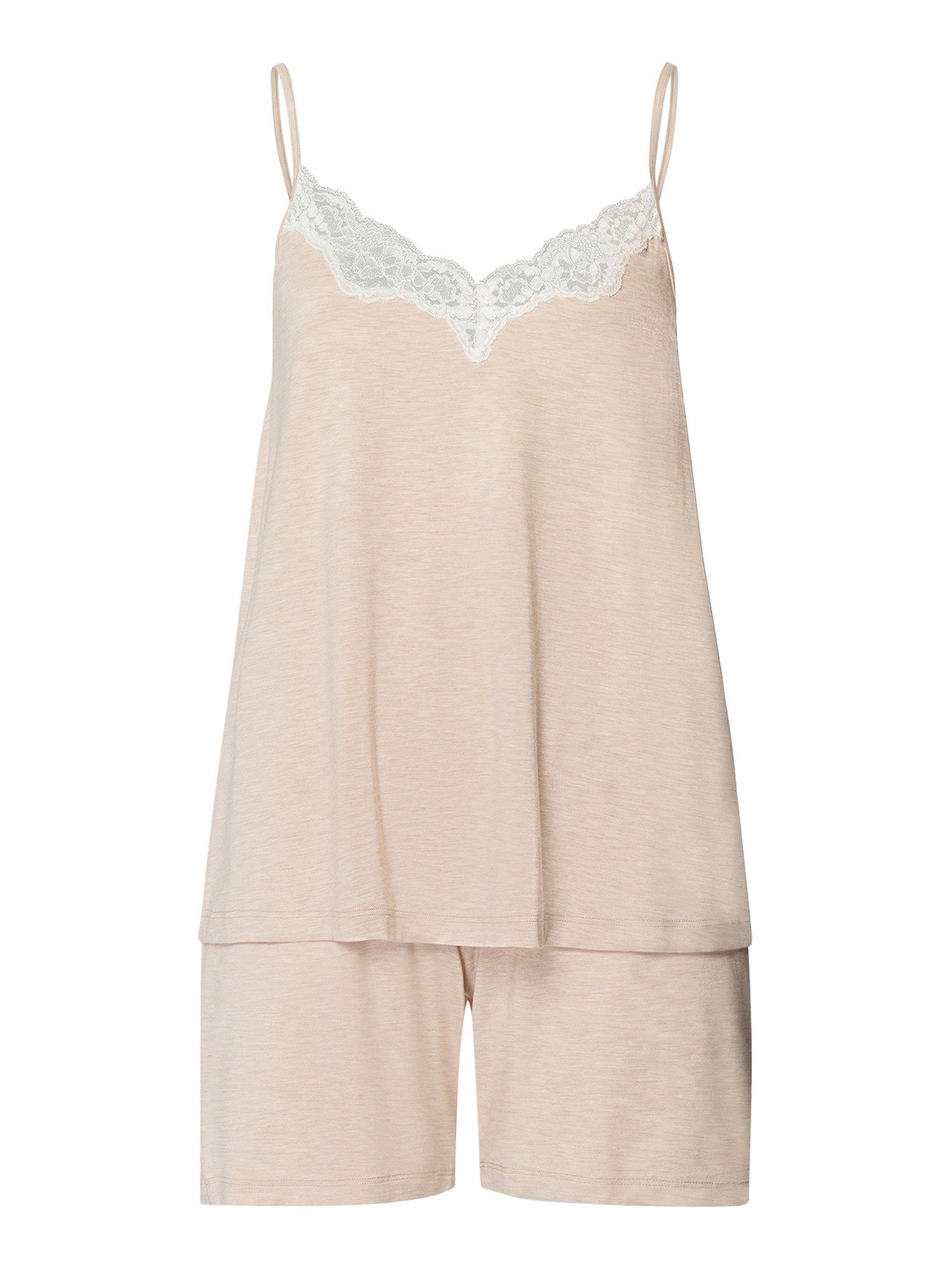 Hanro Shorty Natural Elegance (2 tlg) leichter Schlafanzug Kurz