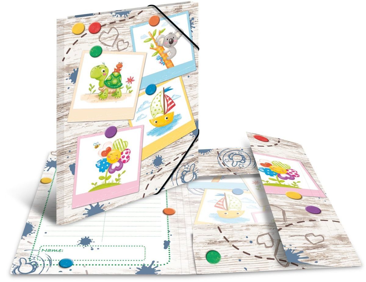 HERMA Fächermappe Sammelmappen A3 Karton Sandkastenfreunde