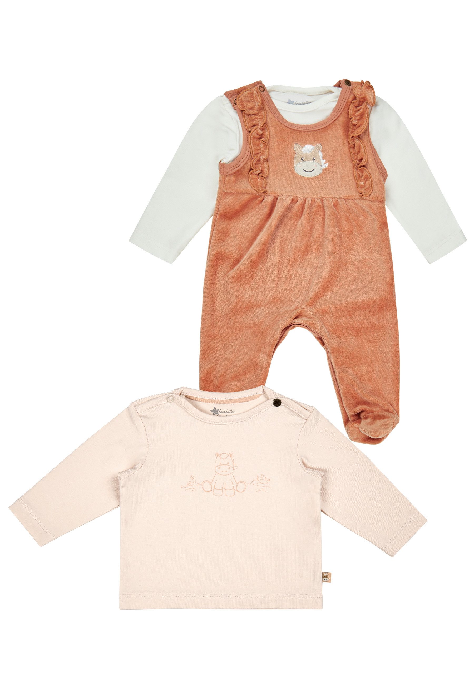 Sterntaler® Strampler Set Strampler und Langarmshirt (1-tlg)