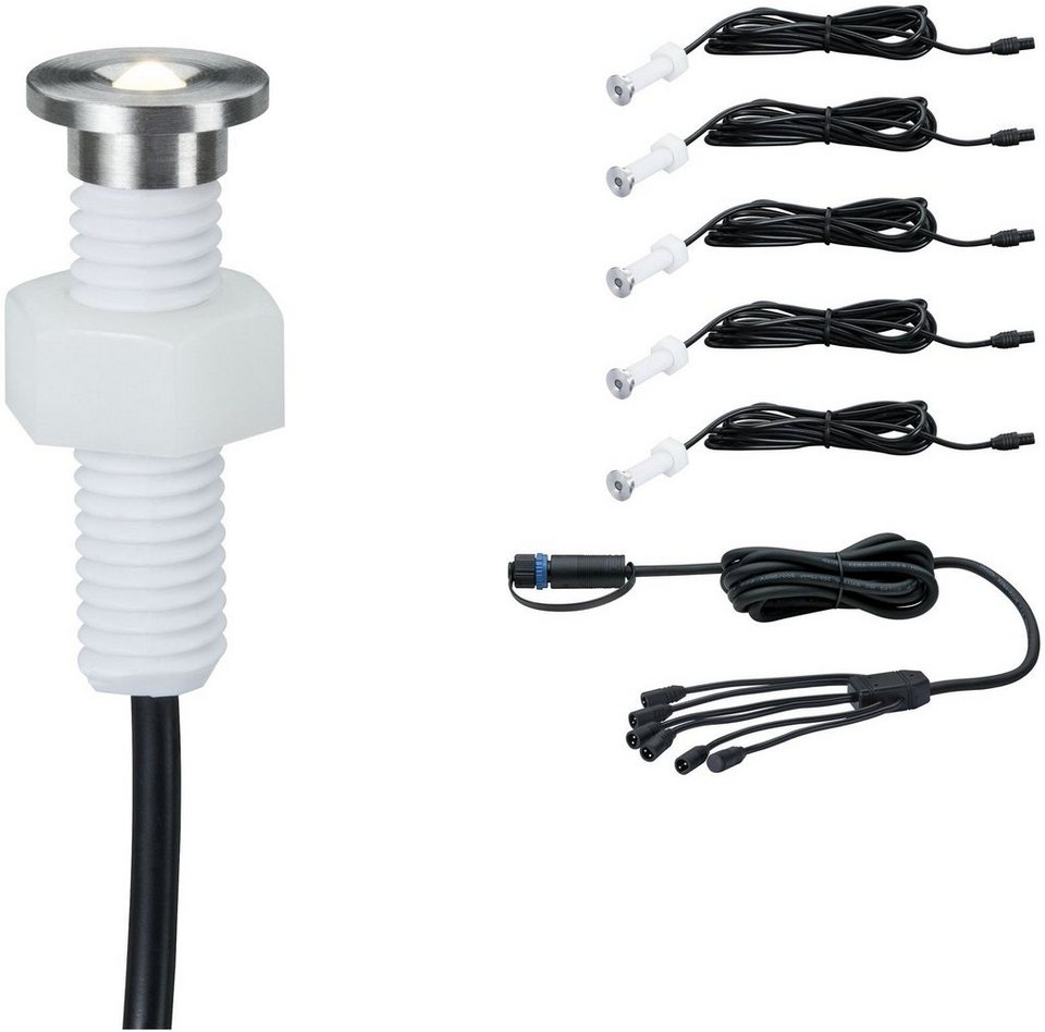 Paulmann LED Einbauleuchte »Outdoor Plug & Shine EBL Starterset