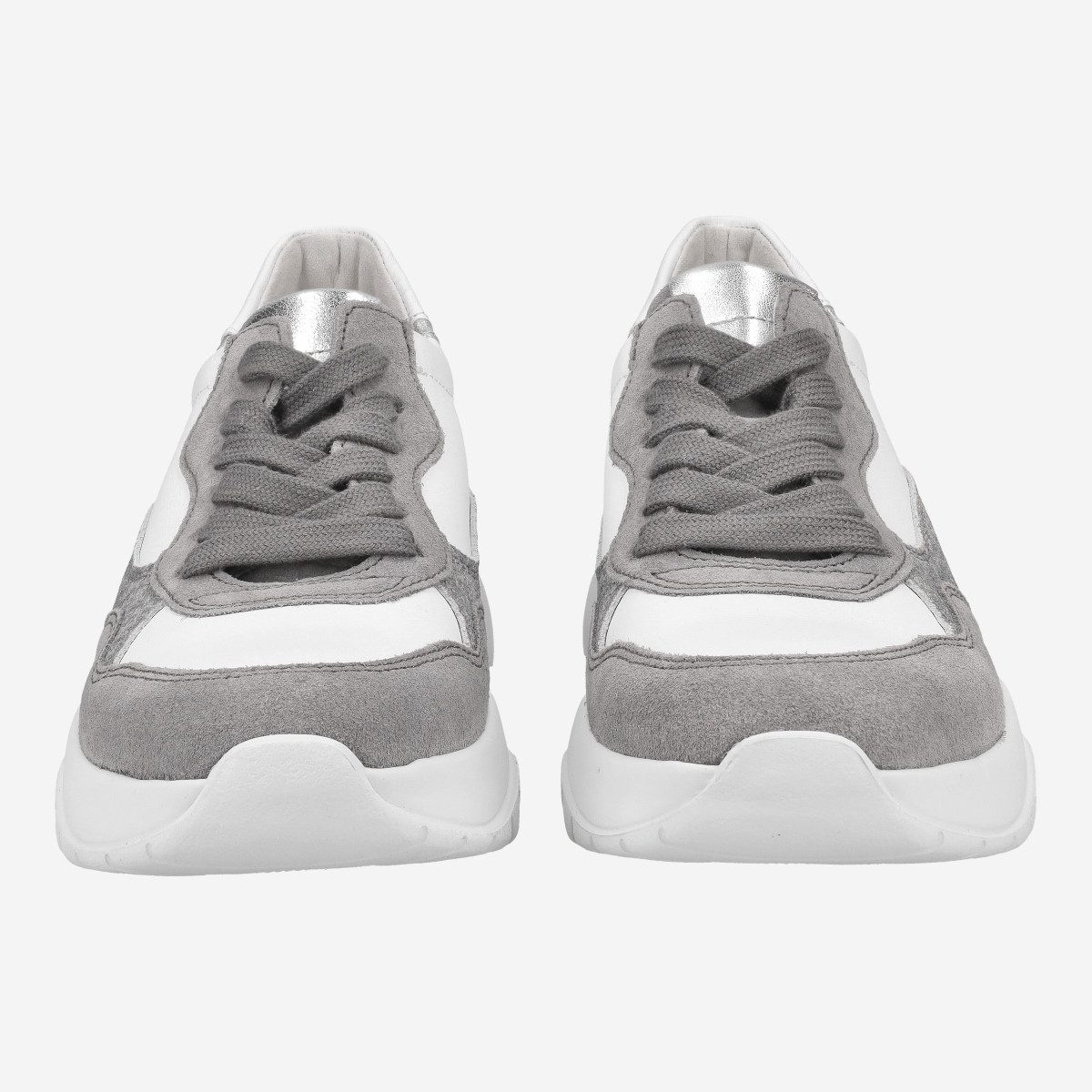 Gabor Gabor 3.451.10, Sneaker, Grau, kombiniert, Damen Sneaker