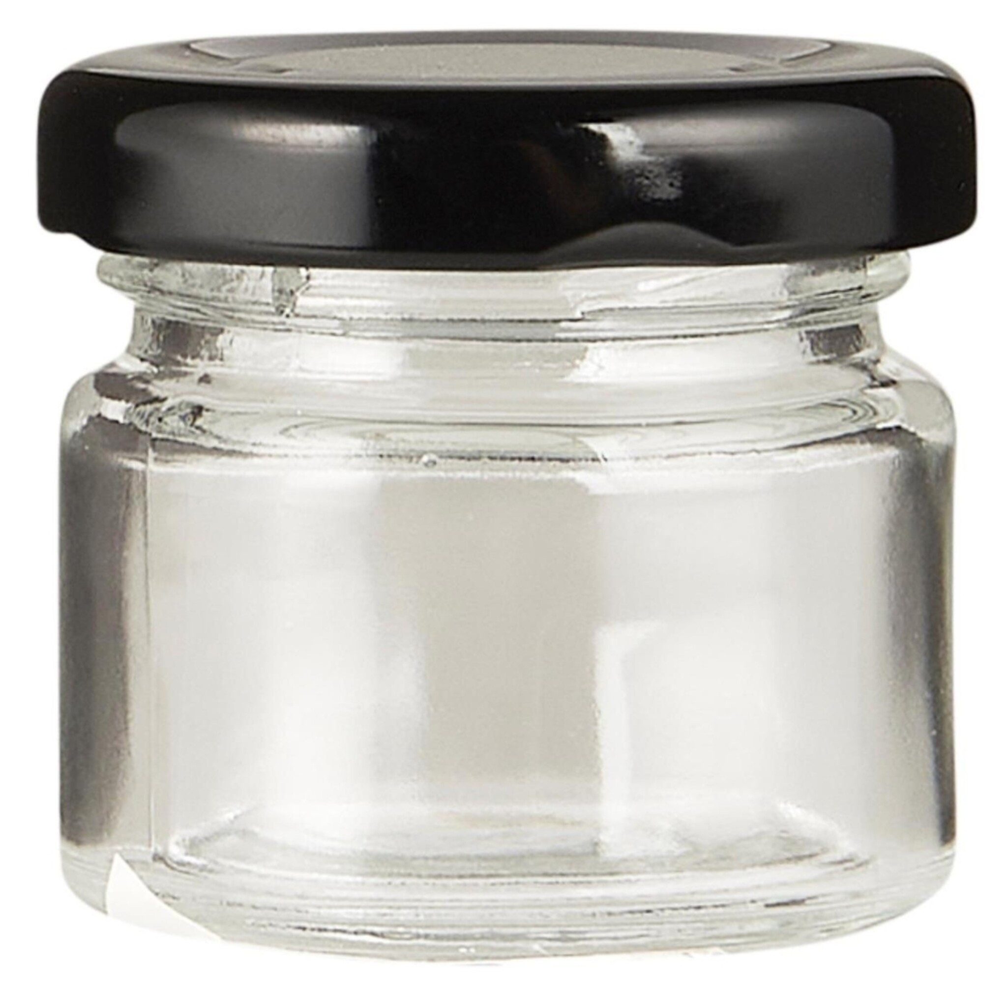 Ib Laursen Vorratsglas schwarzem Schraubdeckel, Glas