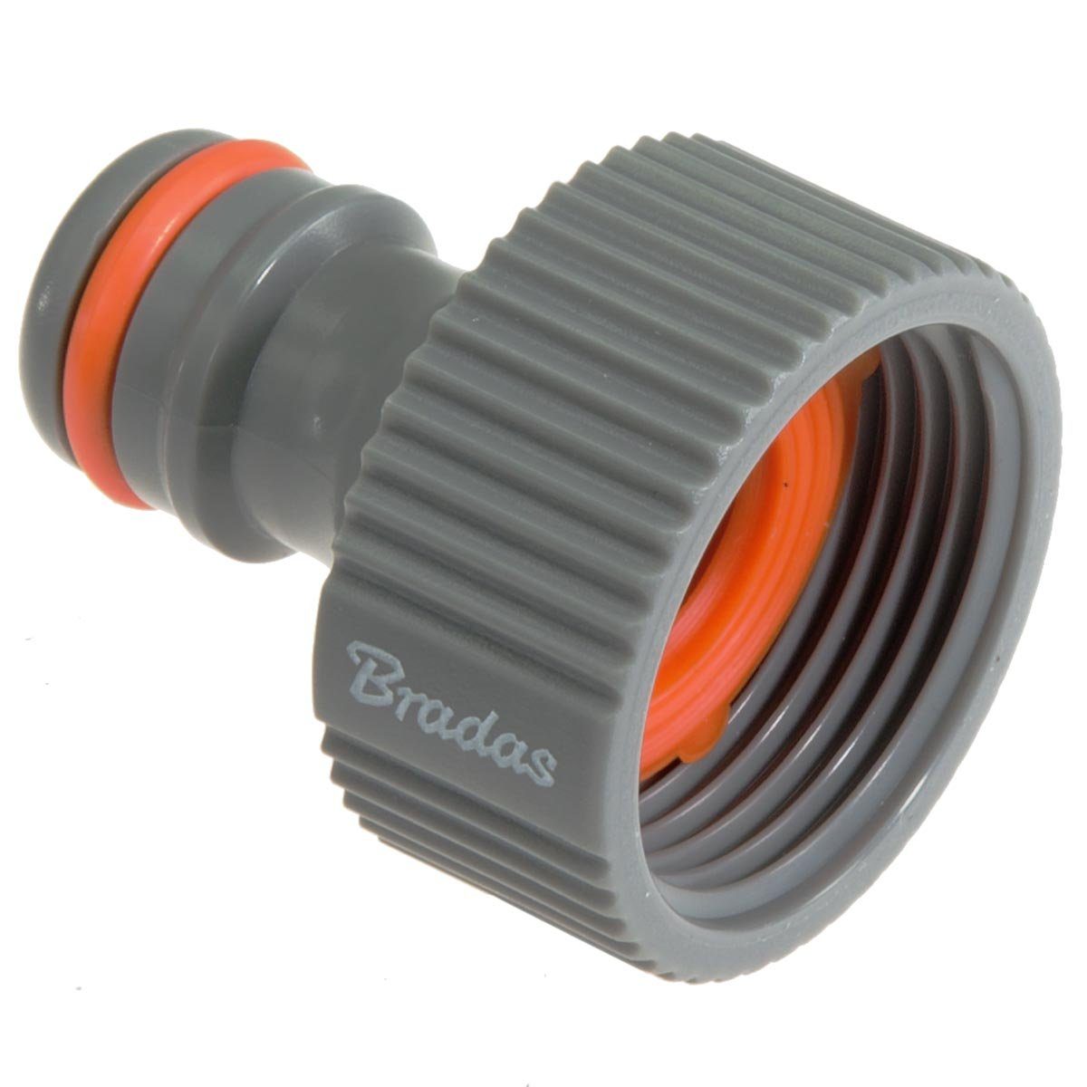 Bradas Schlauchventil Wasserschlauch-Verbinder 3/4" x 26,5mm