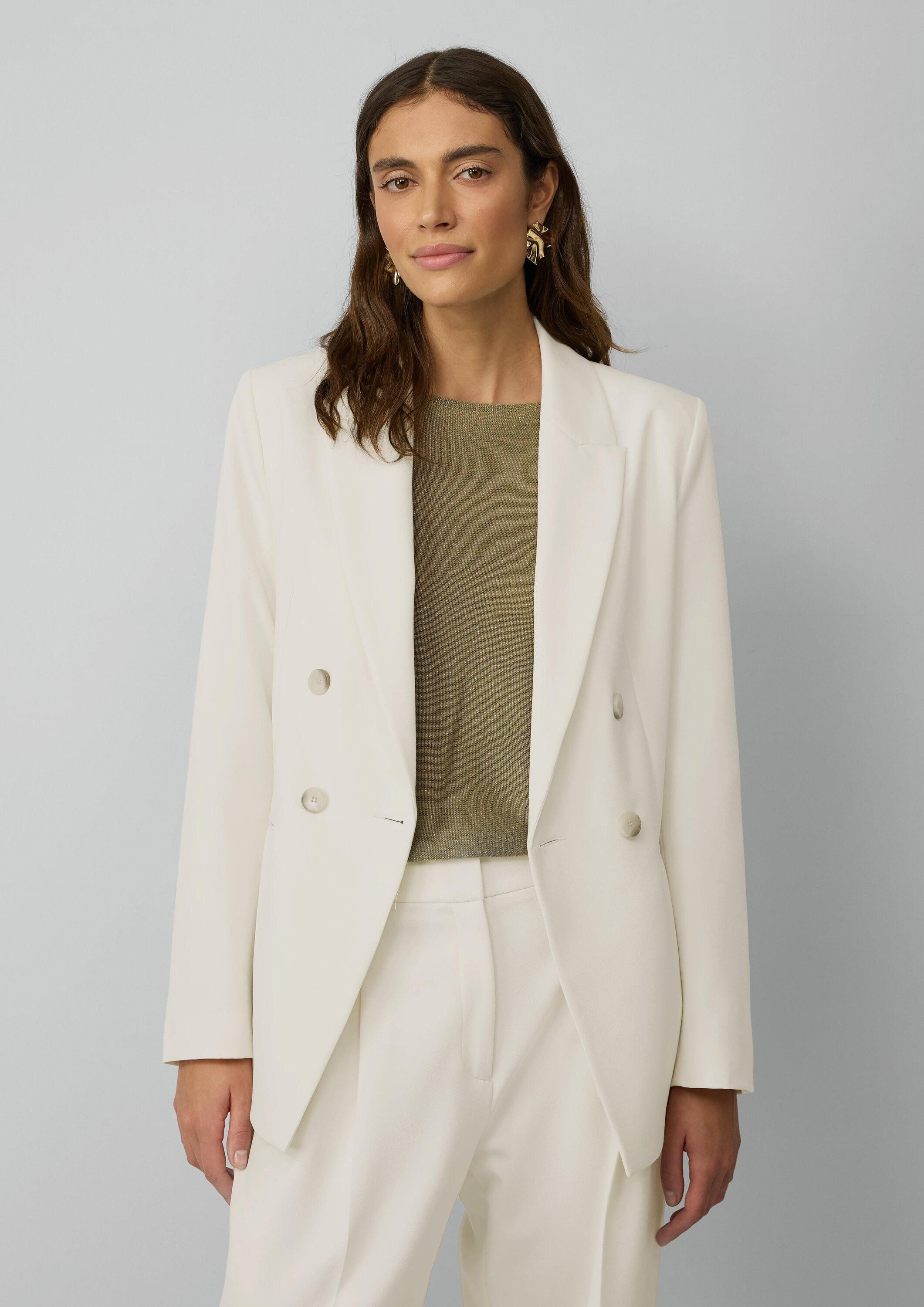 s.Oliver Jackenblazer Indoor-Blazer Blazer mit Reverskragen günstig online kaufen