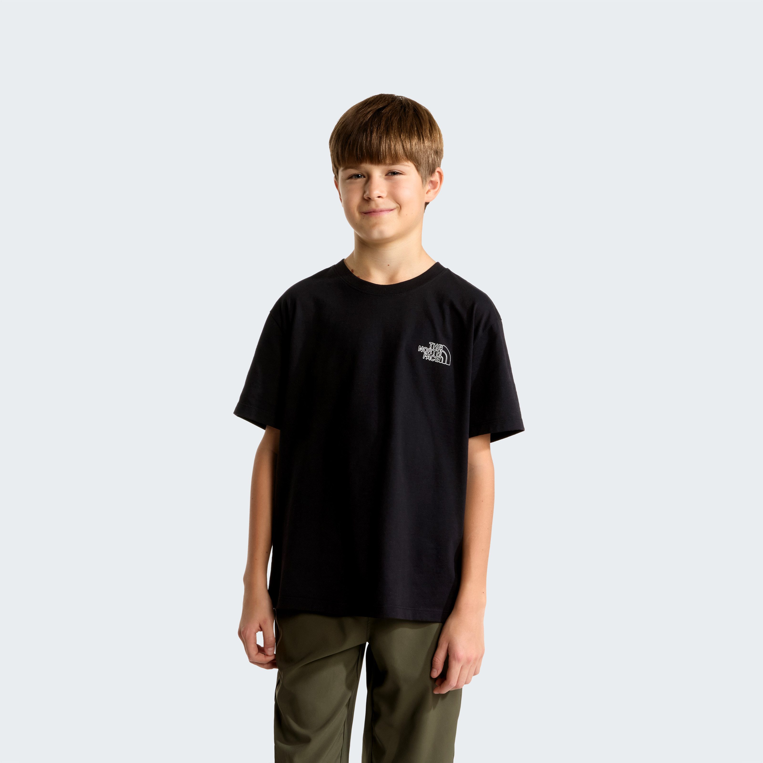 The North Face T-Shirt TEEN ALIEN RELAXED SS TEE - GRAPHIC für Jugendliche, mit sportlichem Stil, Kurzarmdesign